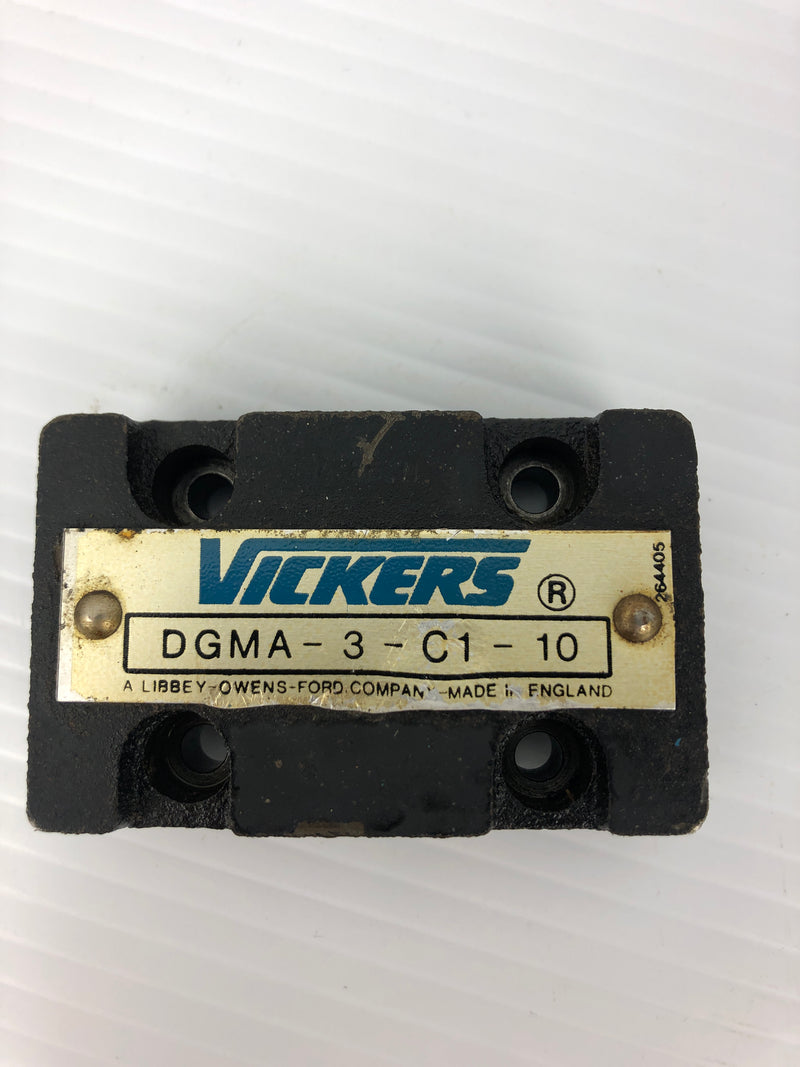 Vickers DGMA-3-C1-10 Valve Connection Plate