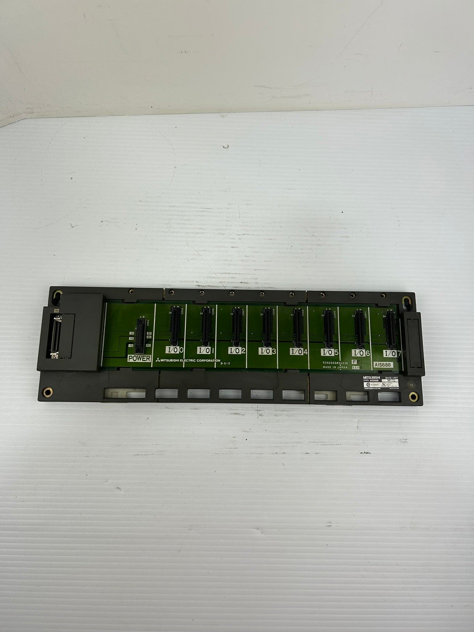 Mitsubishi A1S68B Base PLC Unit - Empty Rack S1G-2