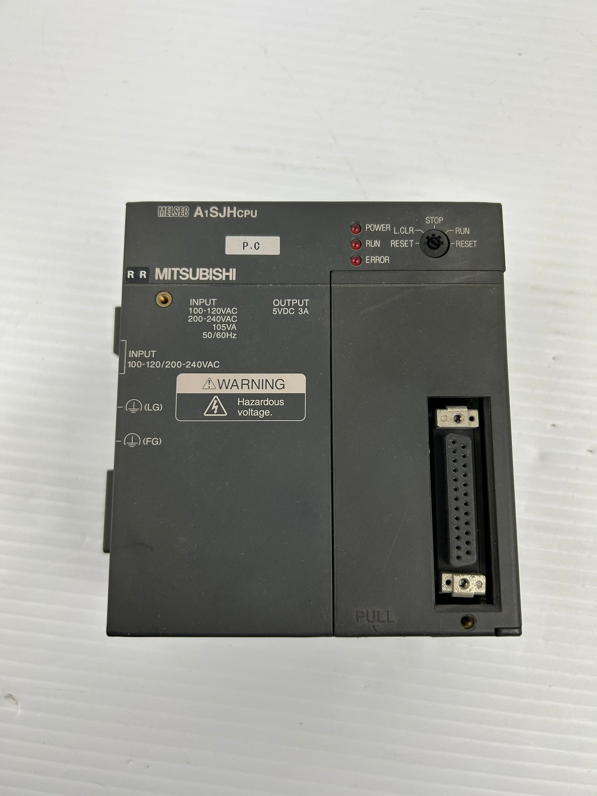 Mitsubishi A1SJHCPU CPU Unit PLC Module Max 8K Step