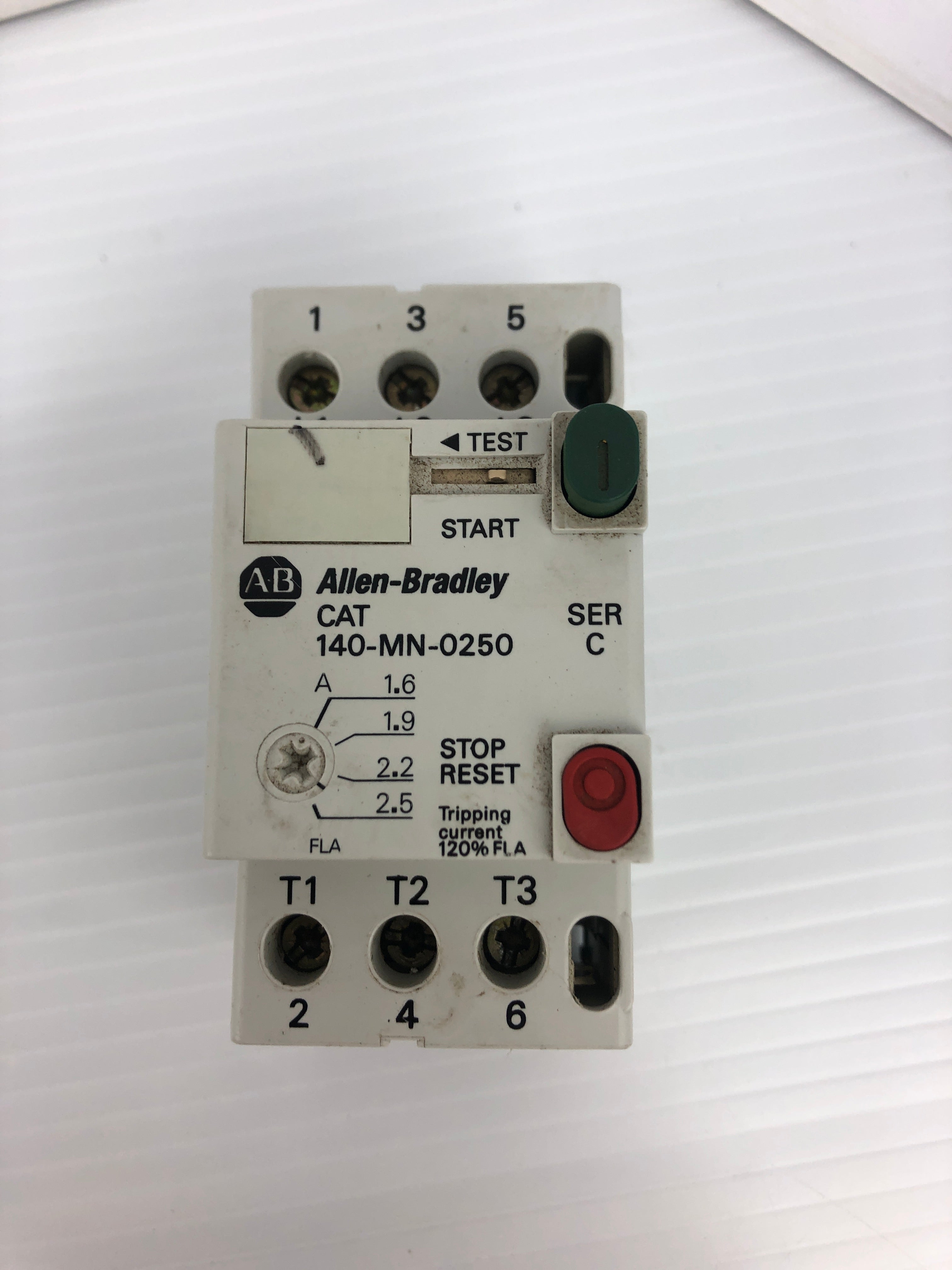 Allen-Bradley 140-MN-0250 Motor Starter Ser. C - Lot of 2