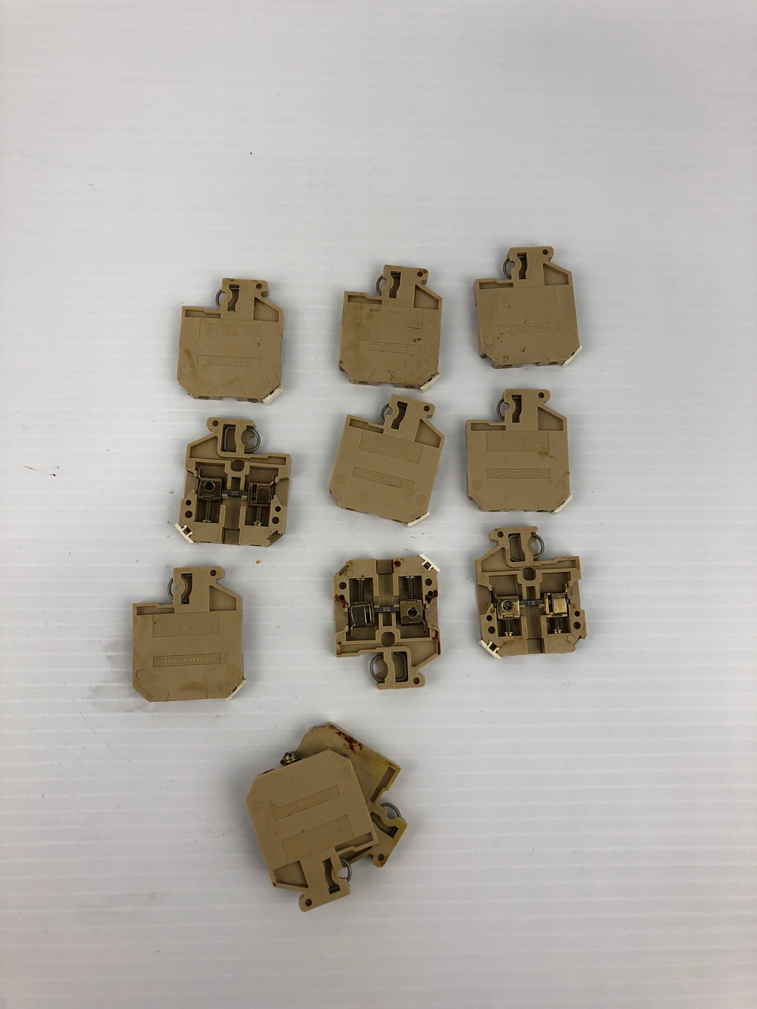 Klippon SAK 4 Terminal Blocks 750V - Lot of 11