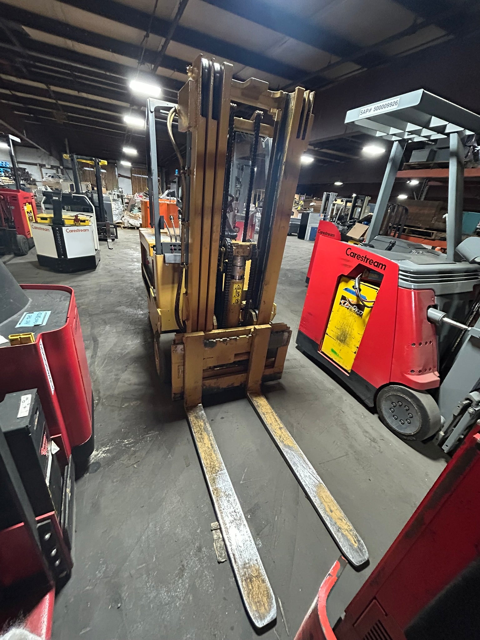 Caterpillar MC60B Electric Sit Down Forklift Truck 6000 Lb. Capacity 36V 803 Hrs