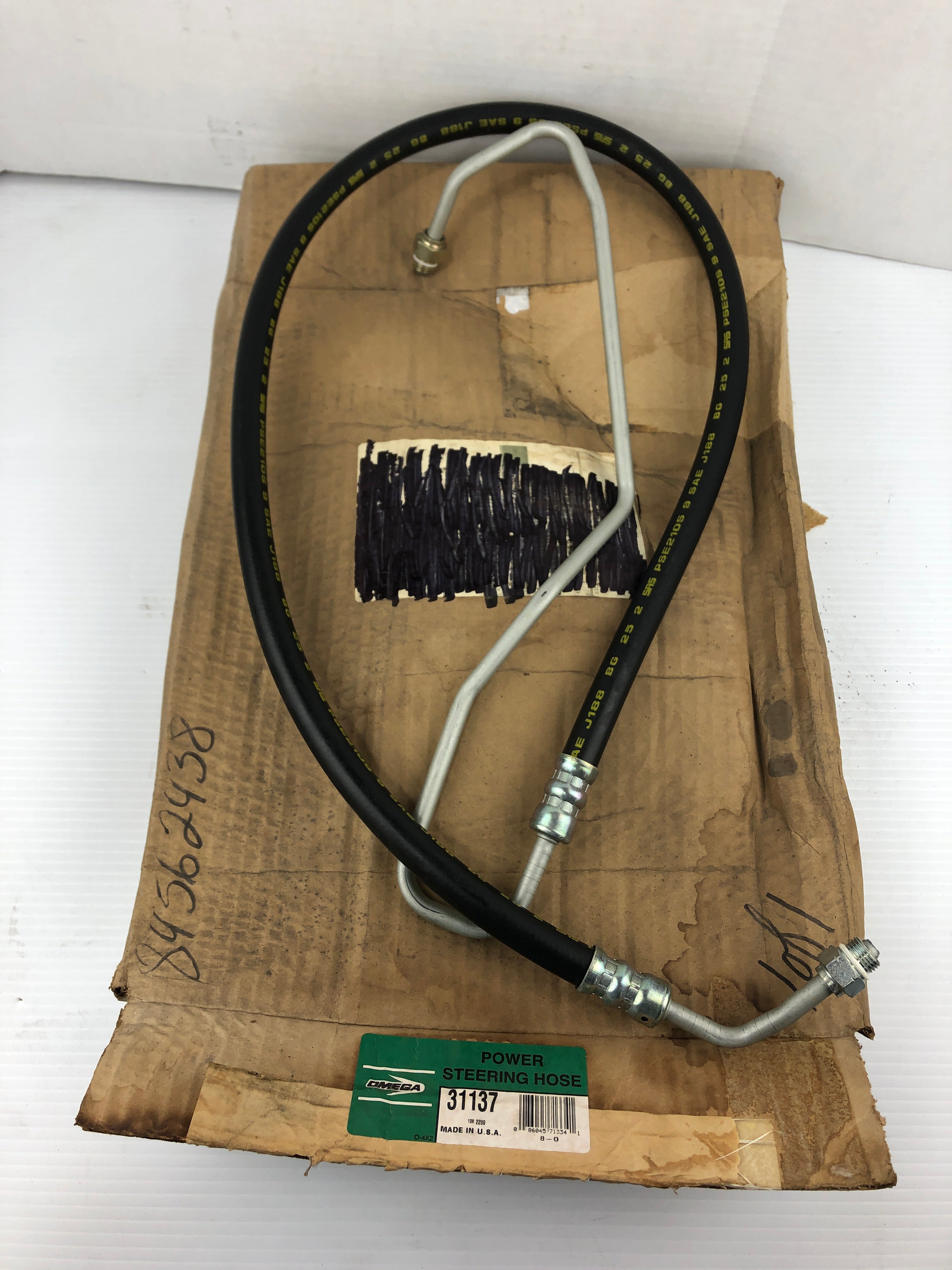 Omega 31137 Power Steering Hose 108 2289