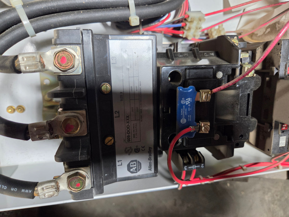 Allen-Bradley MCC Bucket 2113B Size 3 FVNR 100A Breaker 30HP 3PH 480V - No Door