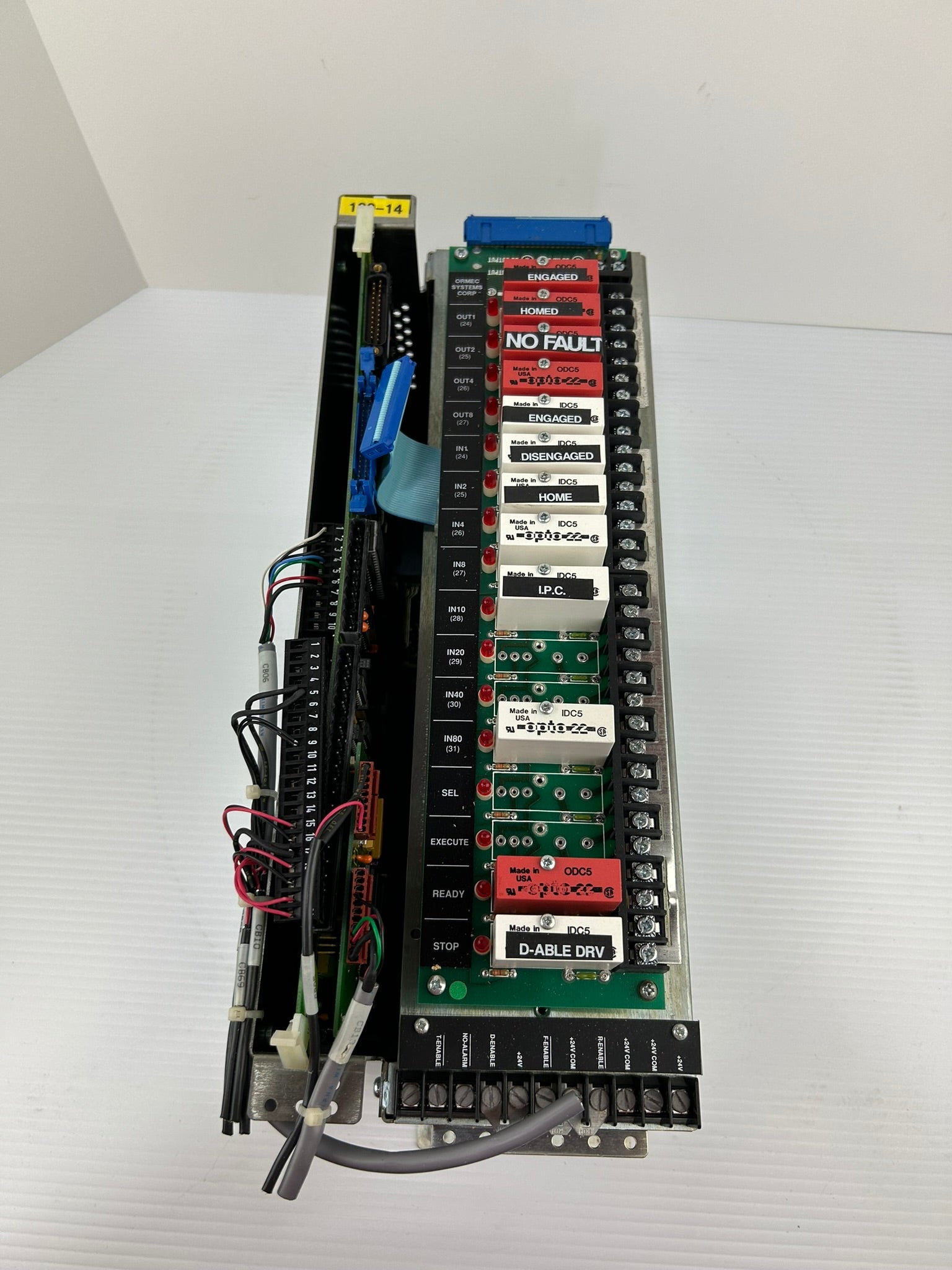 Ormec PMC-200D Servo Drive Module PCB008F Circuit Board & IDC-5 ODC-5 Relays 12