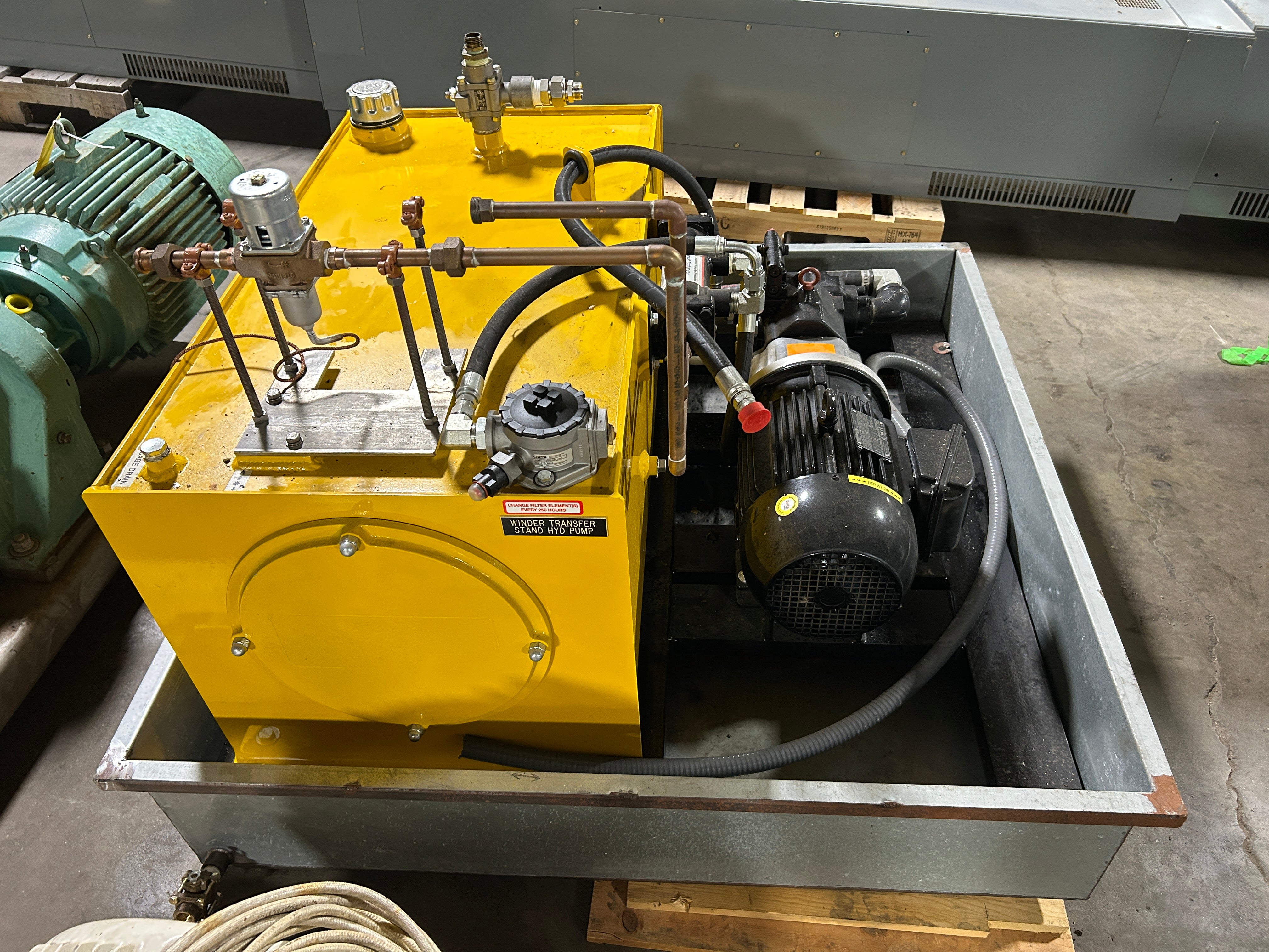 Hydra-Tech Pumps HT5EV Electric Hydraulic Pump Tank System 3.7kW 2,000 PSI 4 GPM