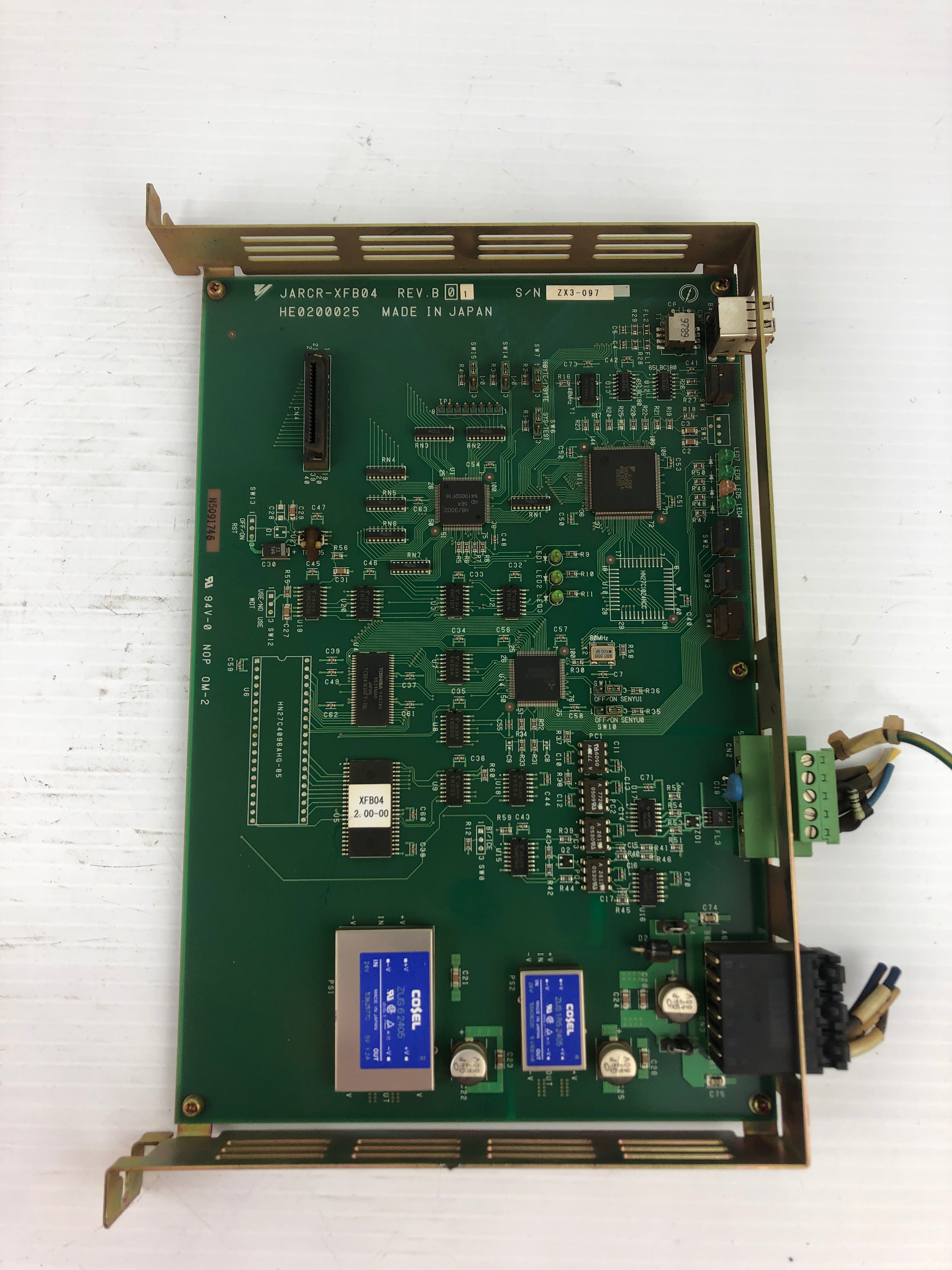 Yaskawa Electric Circuit Board JARCR-XFB04 Control Rev B 01