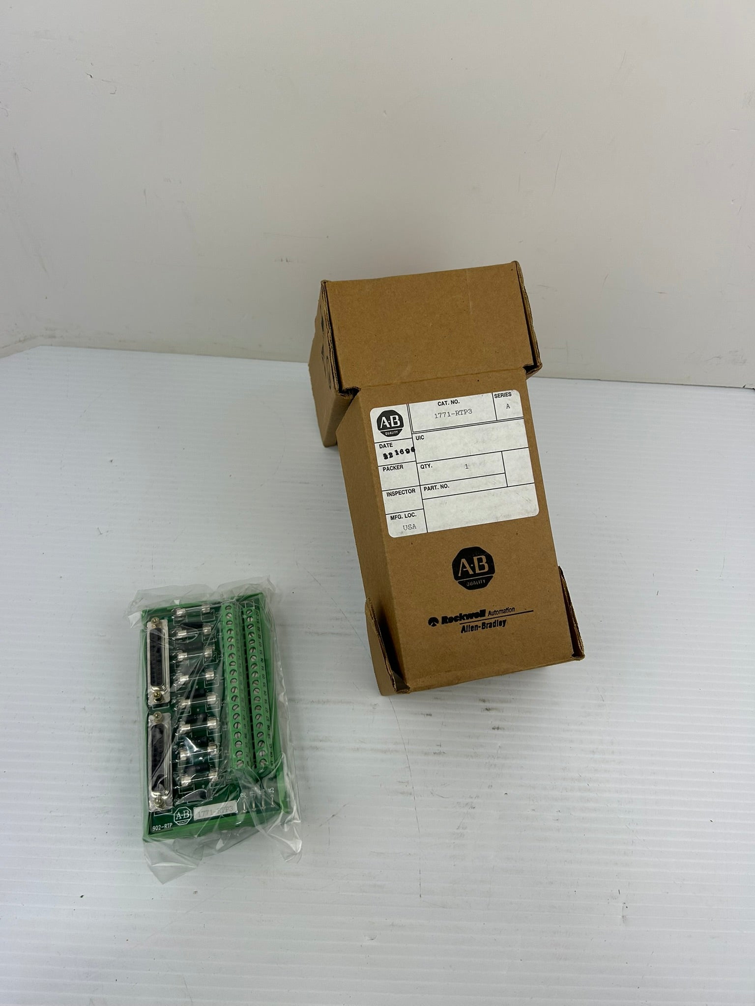 Allen Bradley 1771-RTP3 Terminal Board Series A