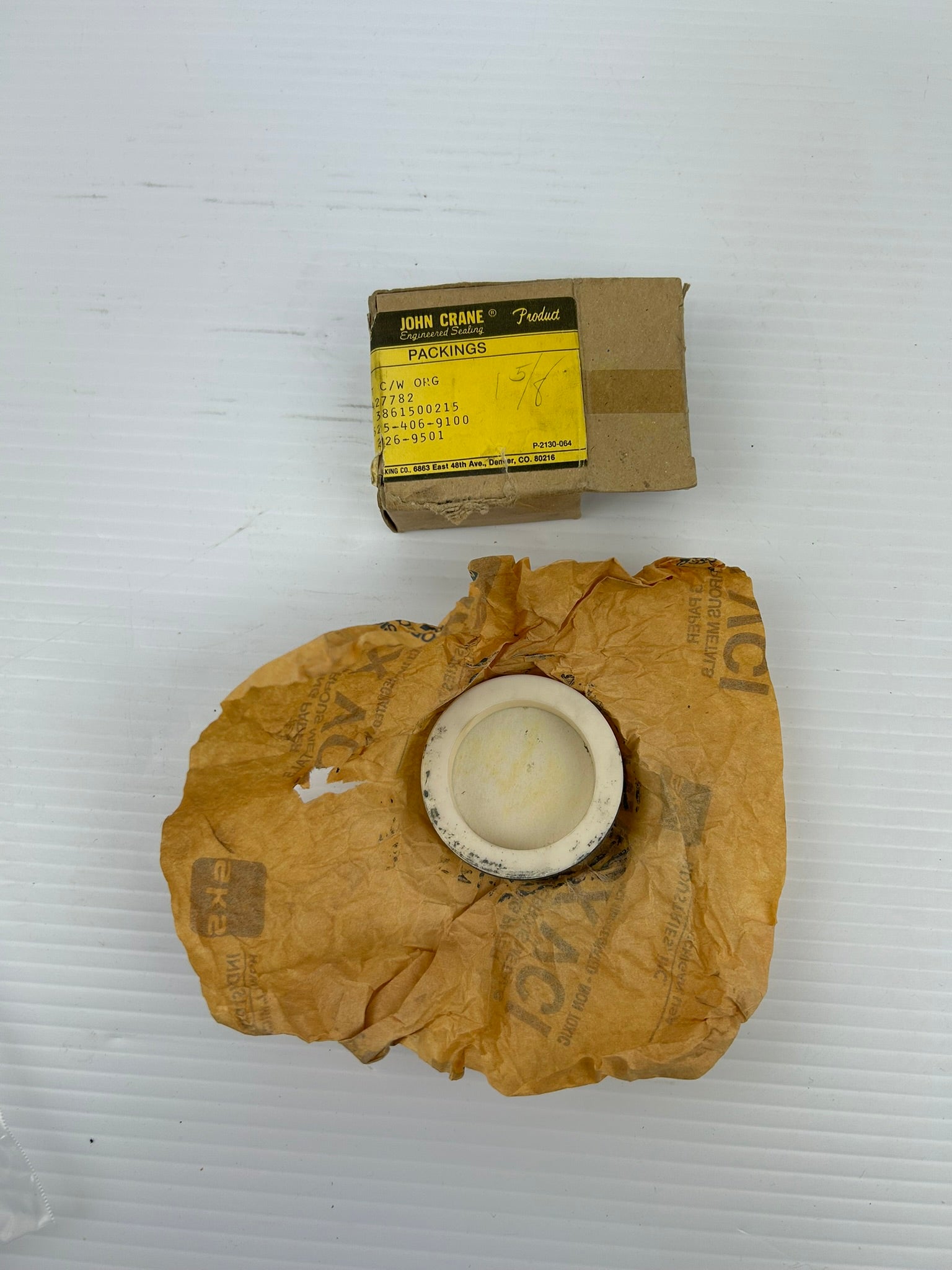 John Crane D-1625-406-9100 Seal Seat C/W ORG