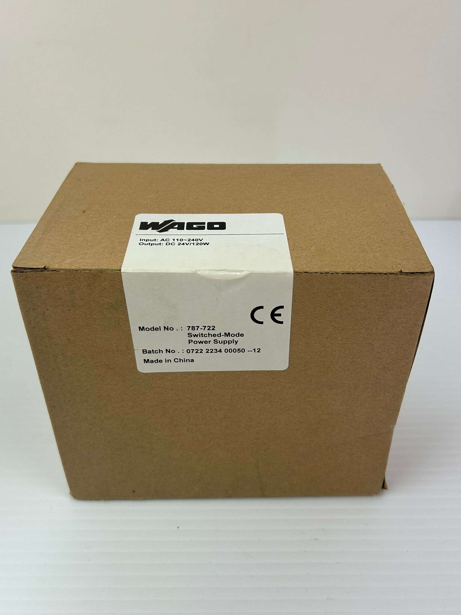 WAGO 787-722 Switched Mode Power Supply 24VDC 120W 110-240VAC DIN Rail