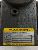 Baldor GR0002A020 Gear Reducer 0.550 HP 1750 RPM 25:1 Ratio