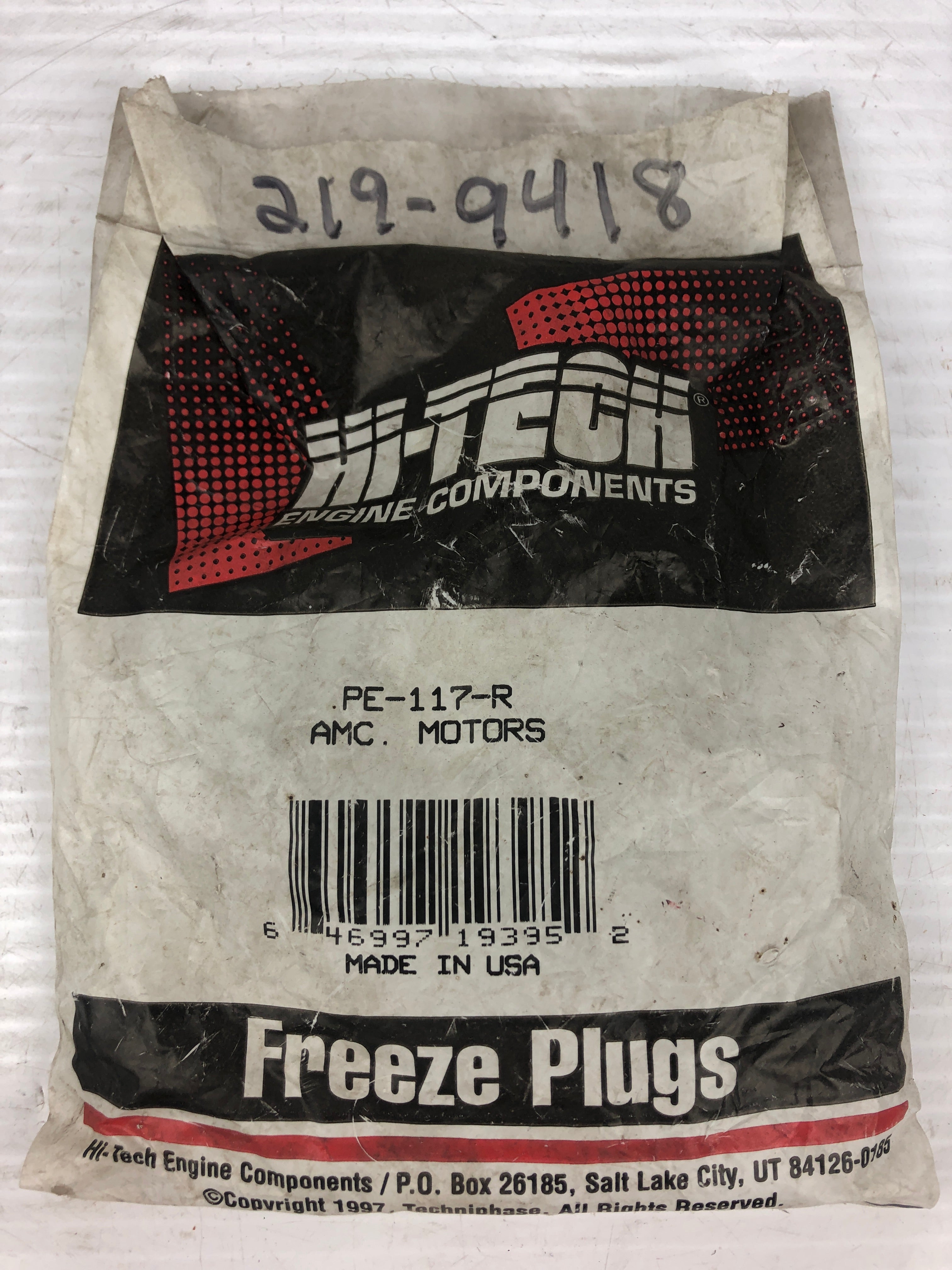 Clevite 219-9418 Hi-Tech Engine Expansion Plug Kit