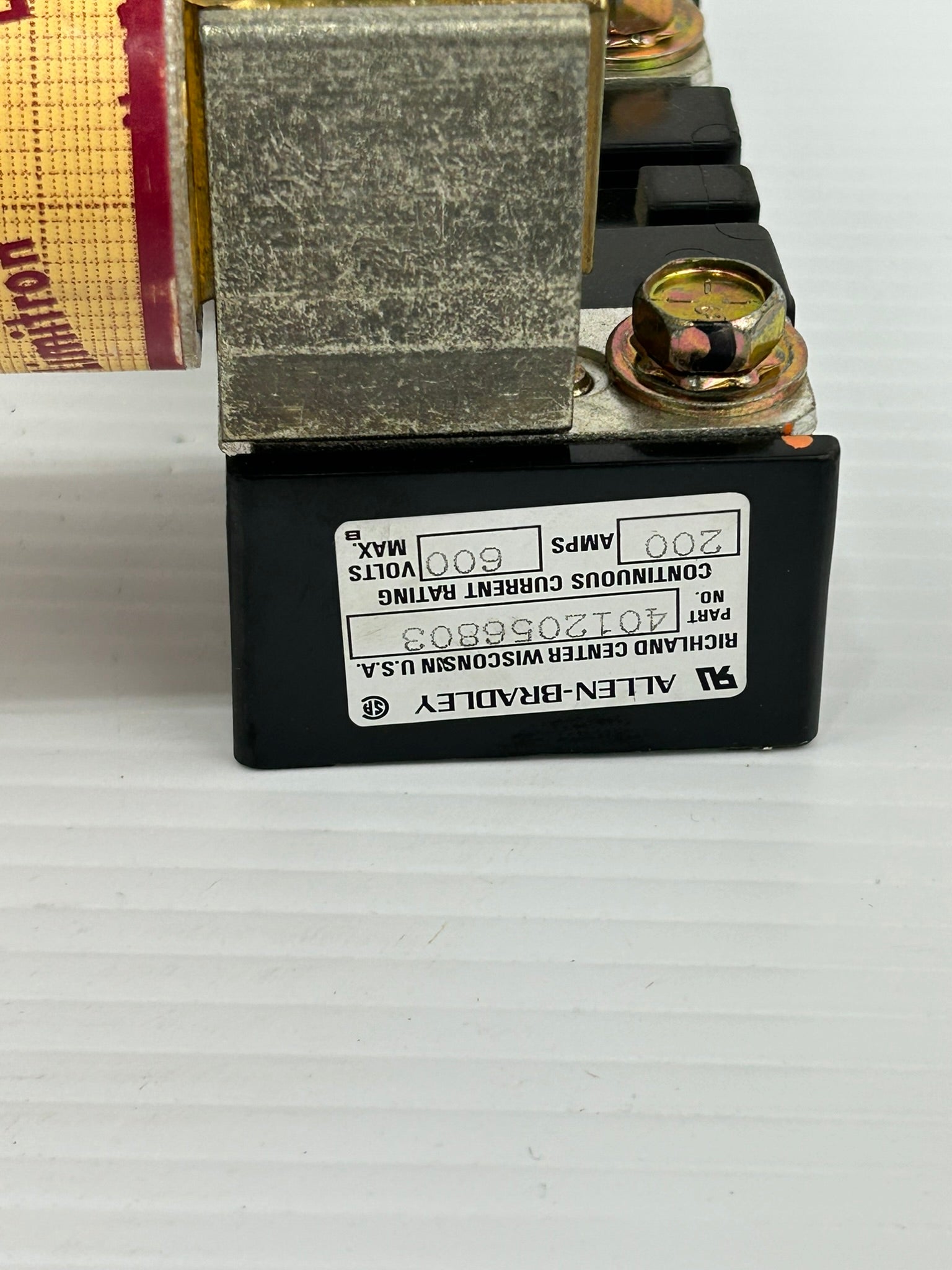 Allen-Bradley 40120-563-01 Fusible Disconnect Switch 200A 600V with Fuses JKS125