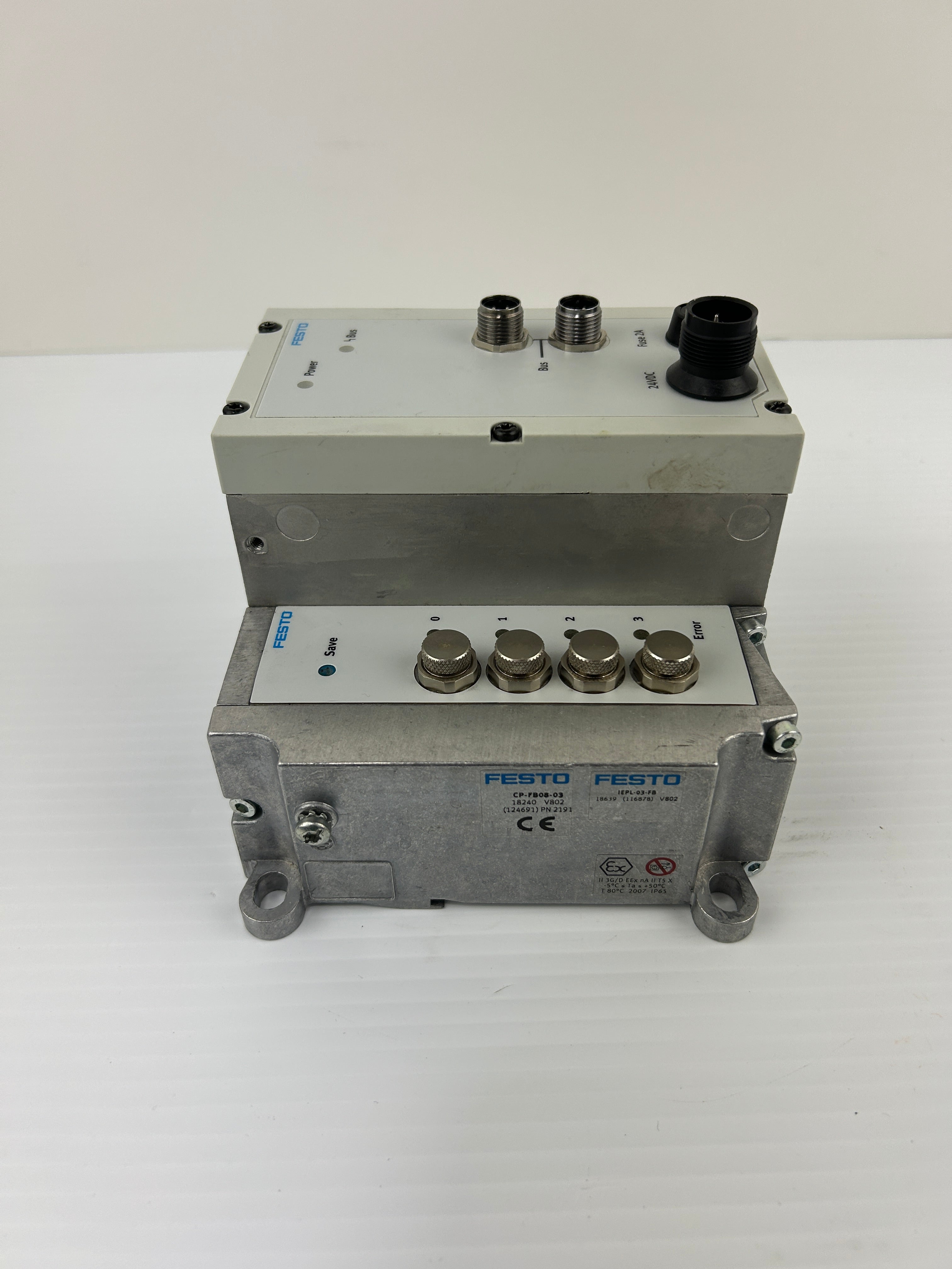 Festo IFB8-03 Control Block Valve Assembly 18738 V107 VIGCP-03-FB CP-FB08-03