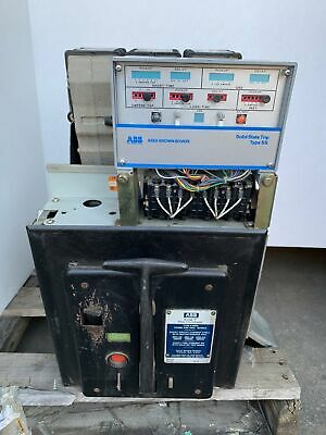 ABB K-600S K-Line Power Circuit Breaker 600 Amp Asea Brown Solid State Trip