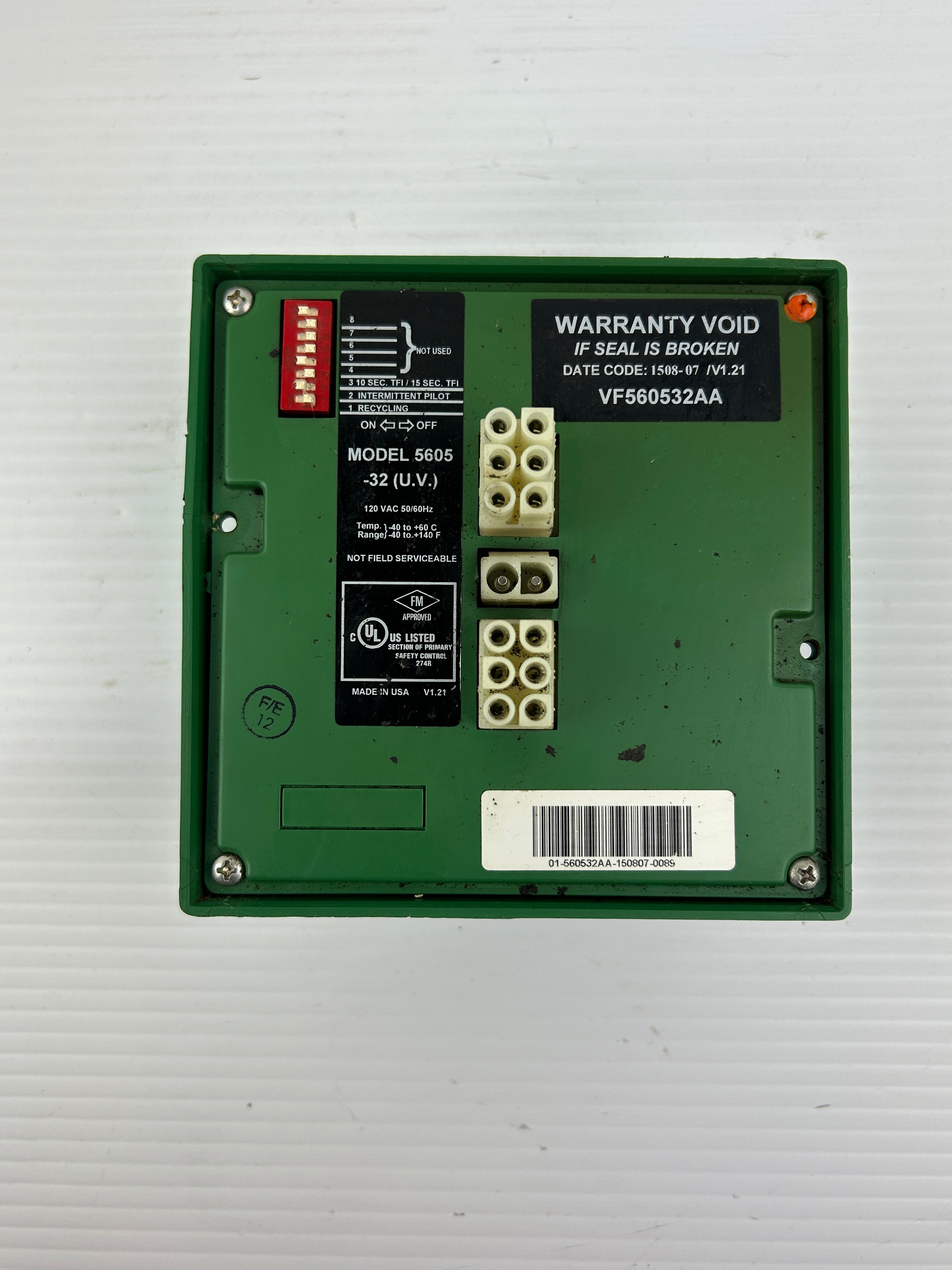 Eclipse VF560532AA Veri-Flame Flame Monitoring Control Signal 5602-10-P 22194