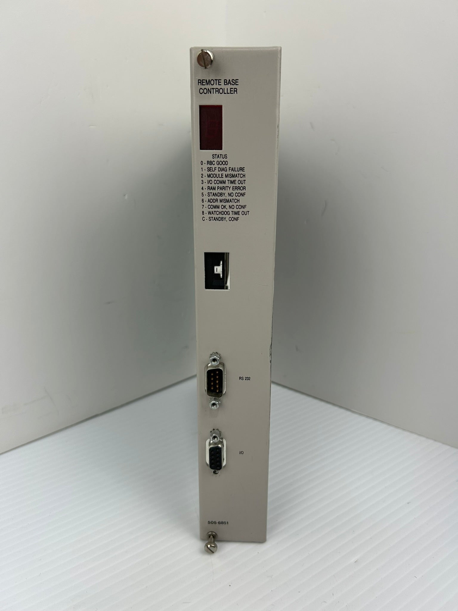 Texas Instruments 505-6851 Remote Base Controller Module PWB256356-0003 Rev D