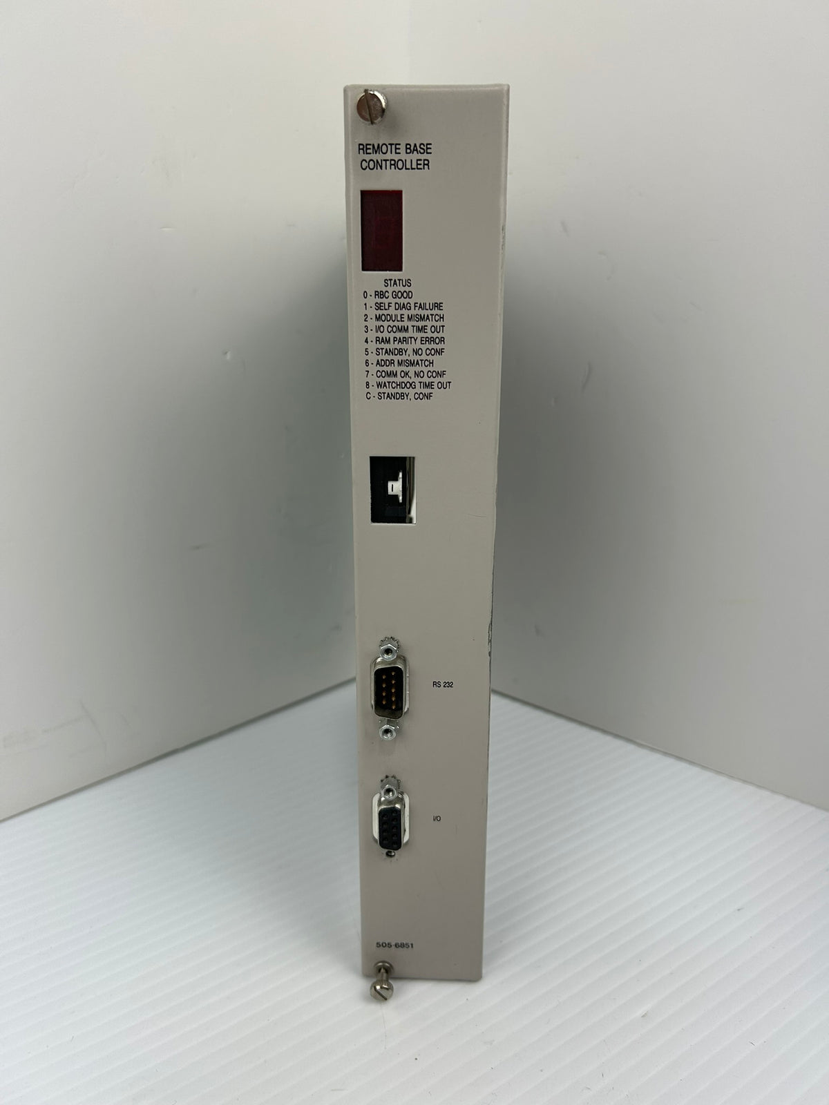 Texas Instruments 505-6851 Remote Base Controller Module PWB256356-0003 Rev D