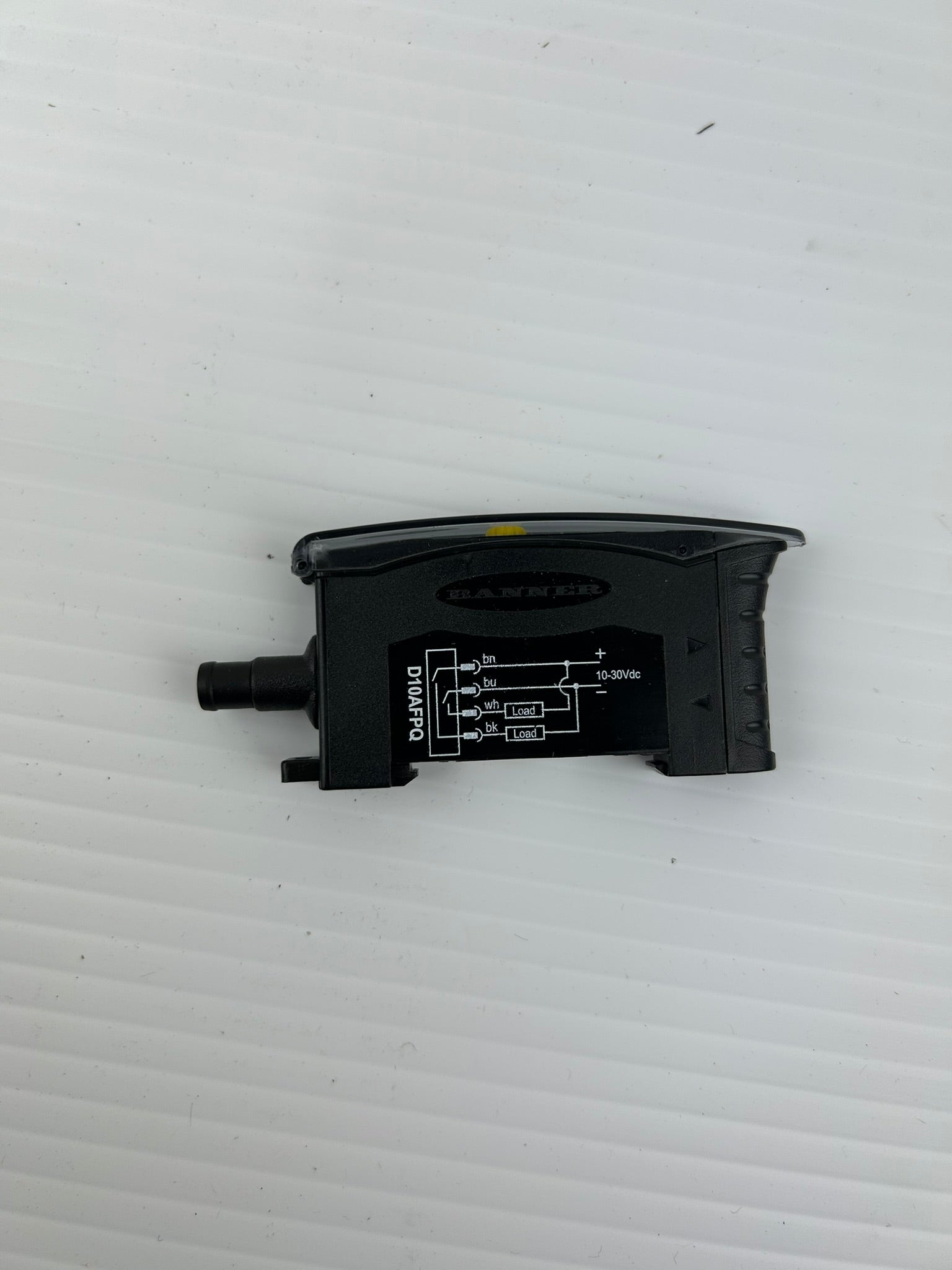 Banner D10AFPQ Fiber Optic Photoelectric Sensor Amplifier 10-30VDC 72809