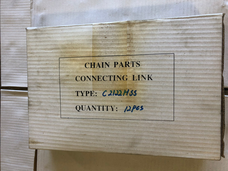 SST C2122HSS Chain Connecting Link - Lot of 12