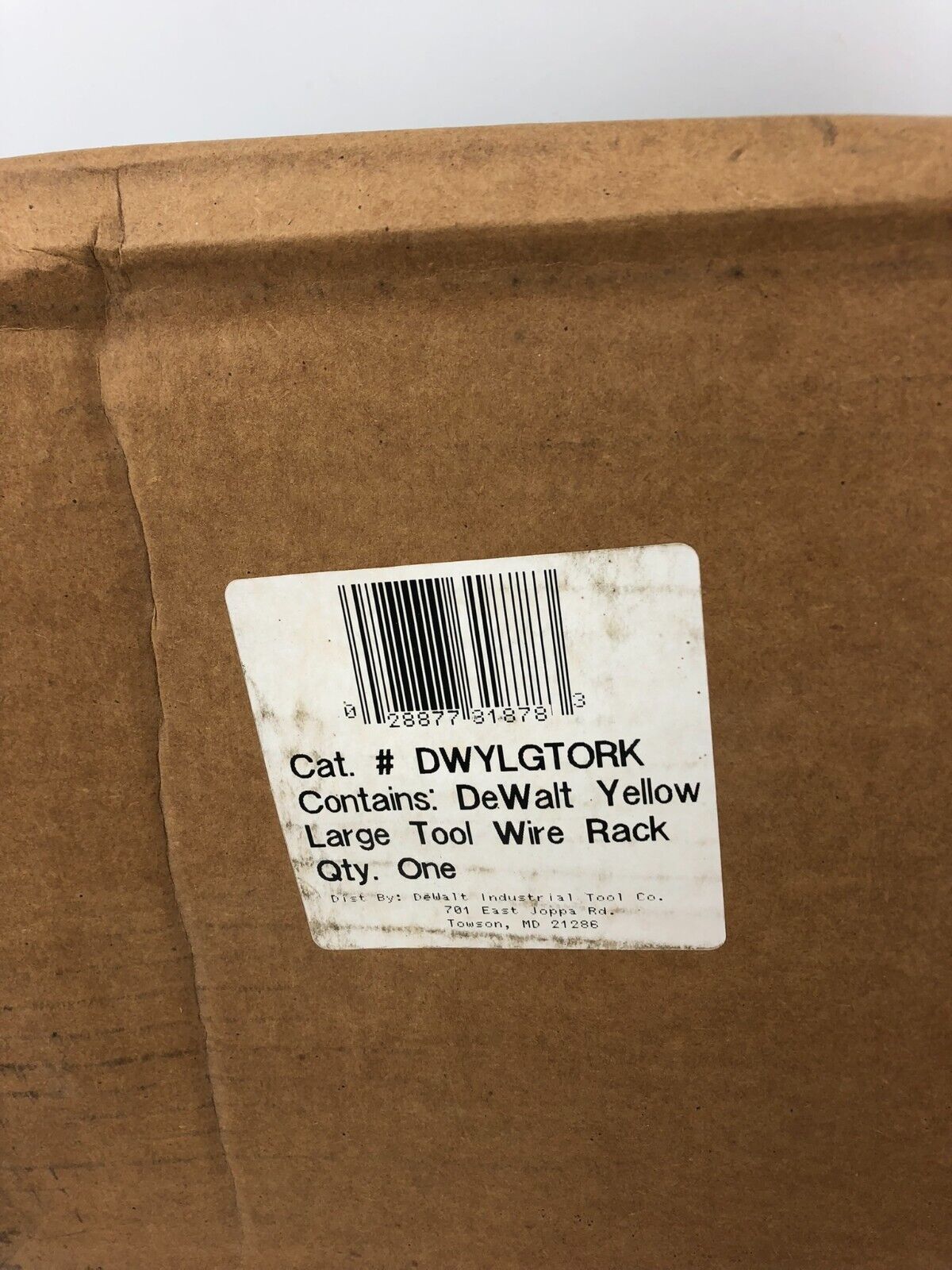 Dewalt DWYLGTORK Yellow Large Tool Wire Rack