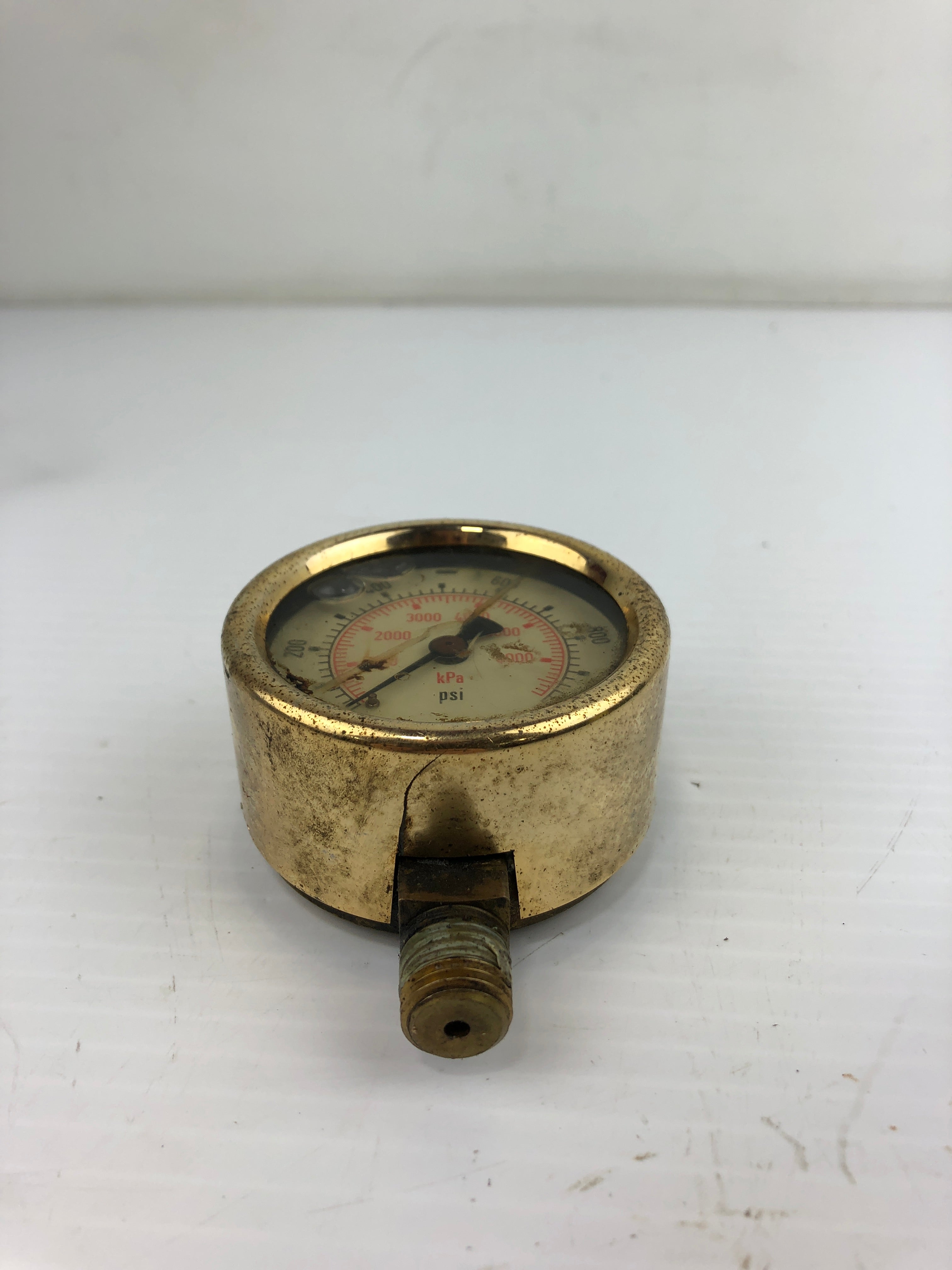 Wika Liquid Filled Gauge 0-1000 PSI 2-1/2'' OD