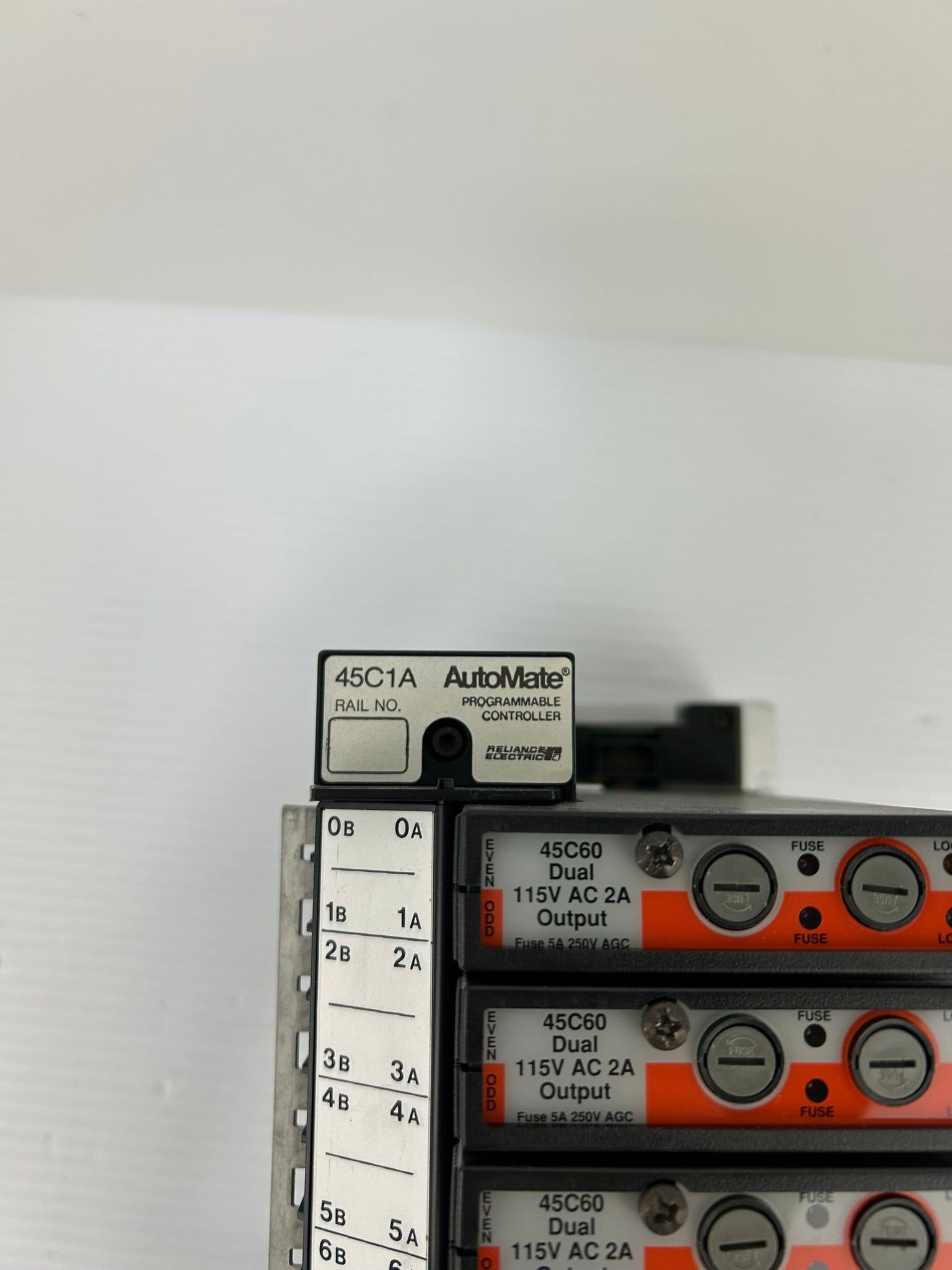 Reliance Electric Automate 45C1A Programmable Controller with (7) 45C60 Modules