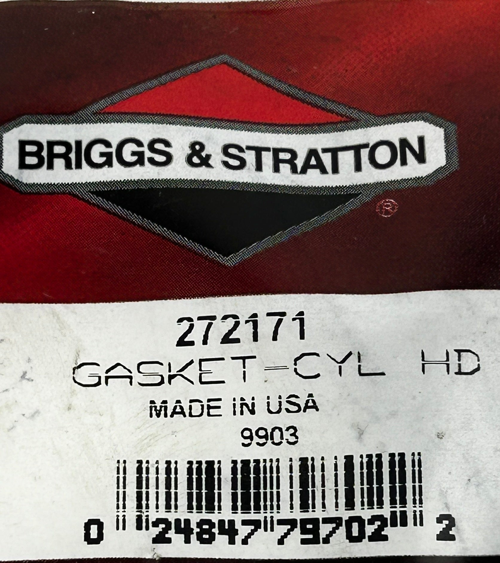 Briggs & Stratton 272171 Gasket-CYL HD 9903