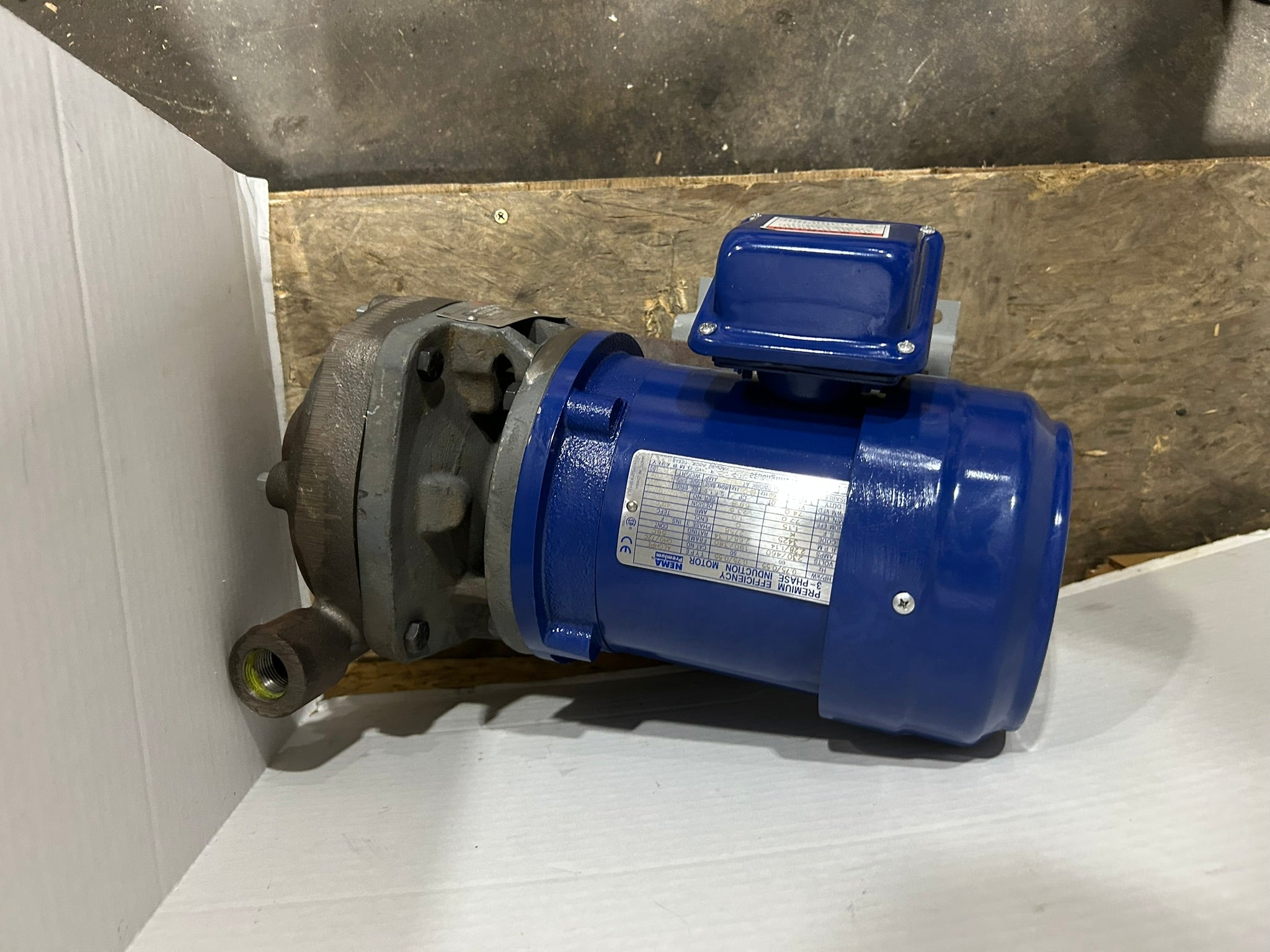 Flowserve SMP1.25X.75X5 (2/4P-B/M/V) Pump with Westinghouse AEGHPE Motor