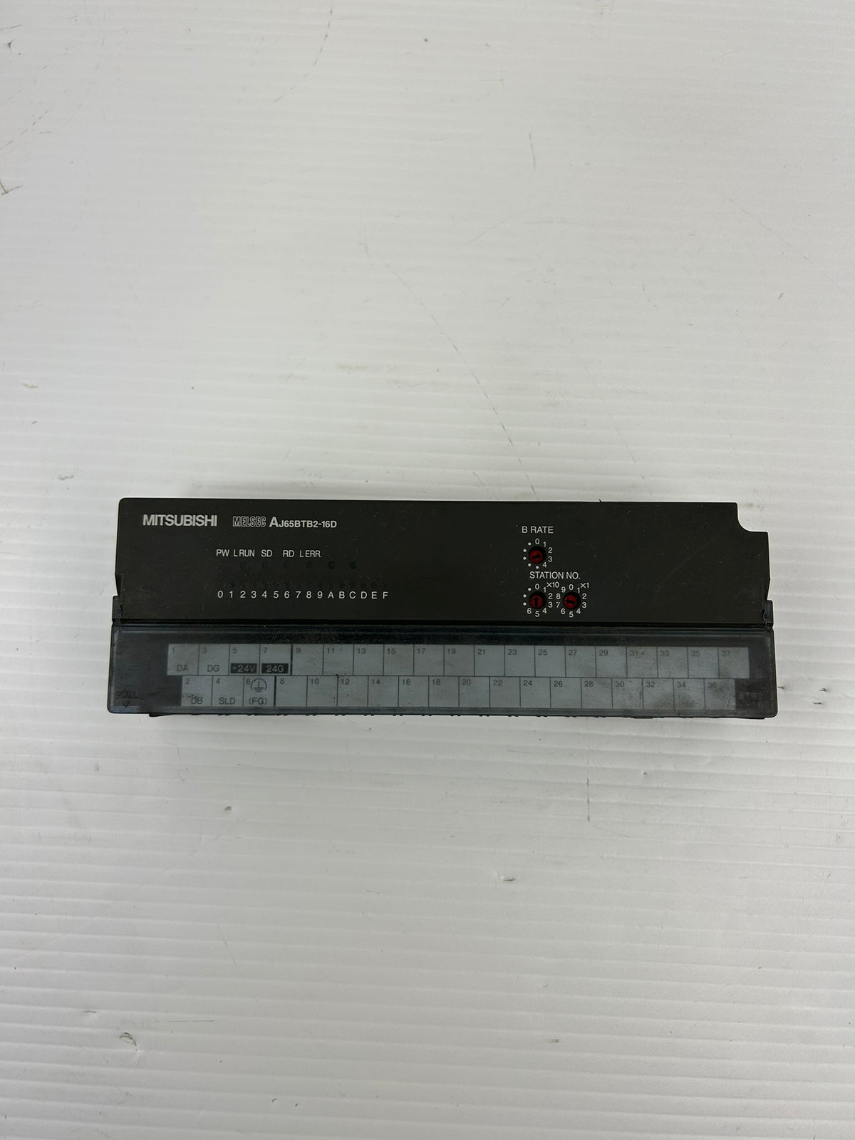 Mitsubishi AJ65BTB2-16D Melsec CC-Link Input Unit PLC Module 24VDC 7mA