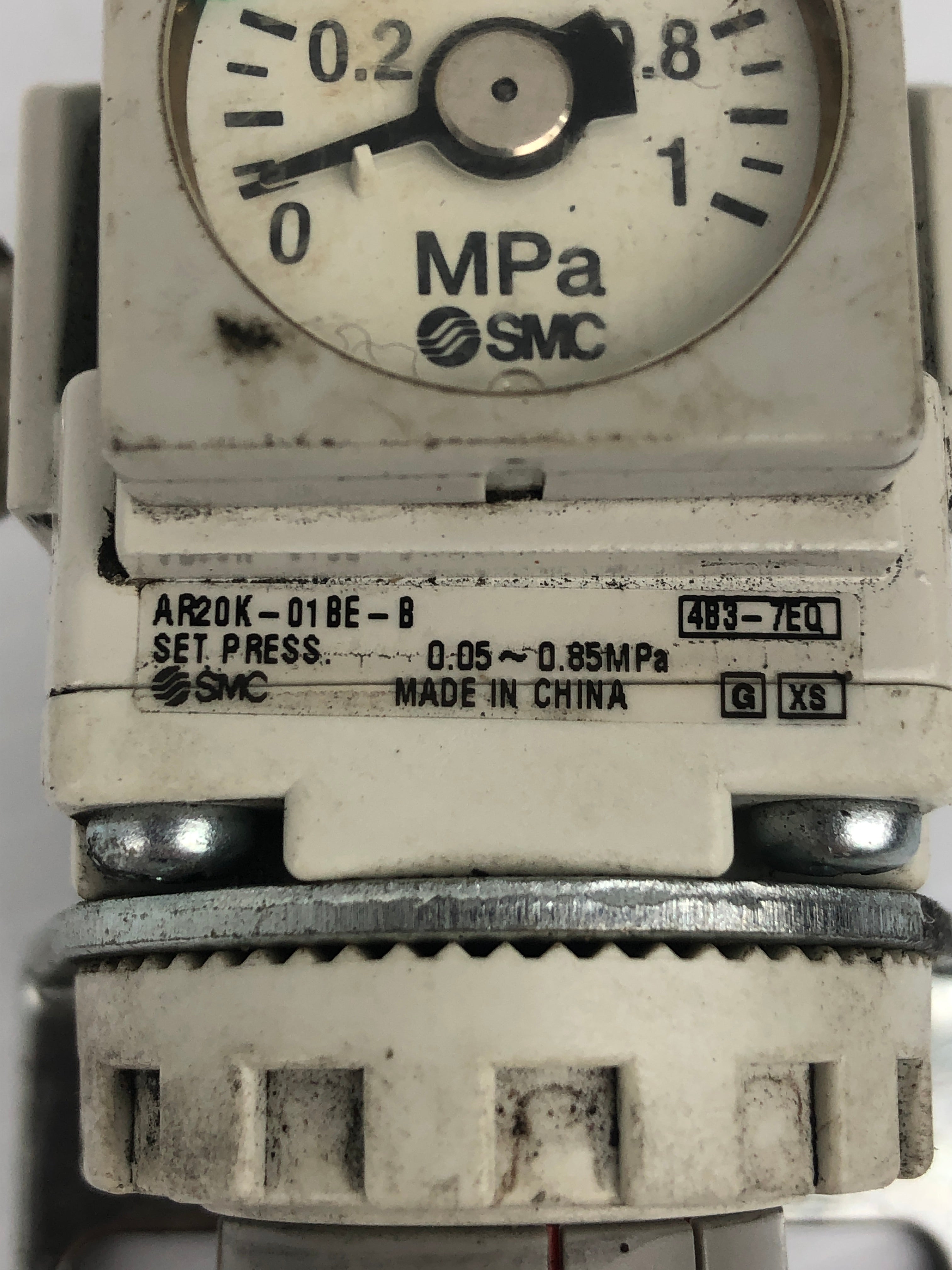 SMC AR20K-01BE-B Pressure Regulator Valve 0.05~0.85MPa