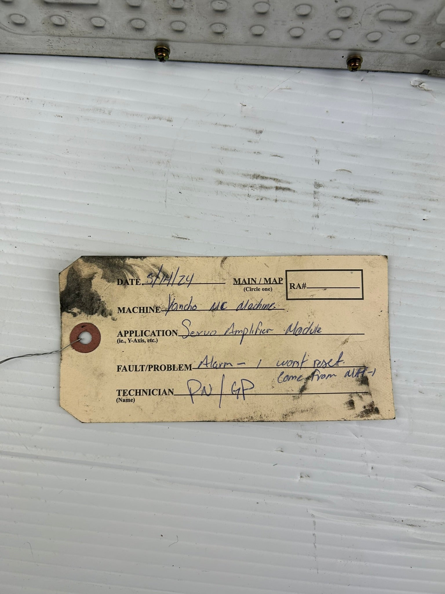 Fanuc A16B-2202-0762/01A Servo Amplifier Drive - Parts Only