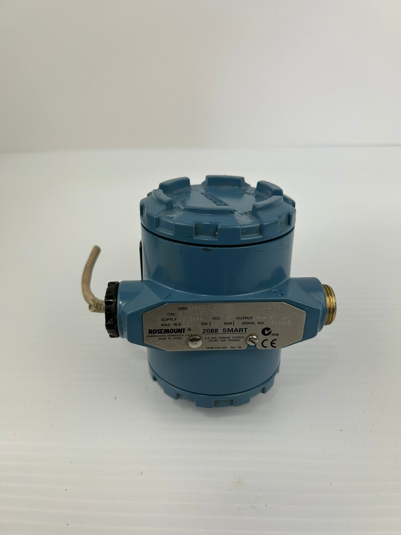 Rosemount 2088G2S22A1B4 Pressure Transmitter Rev AA 02088-0061-0017