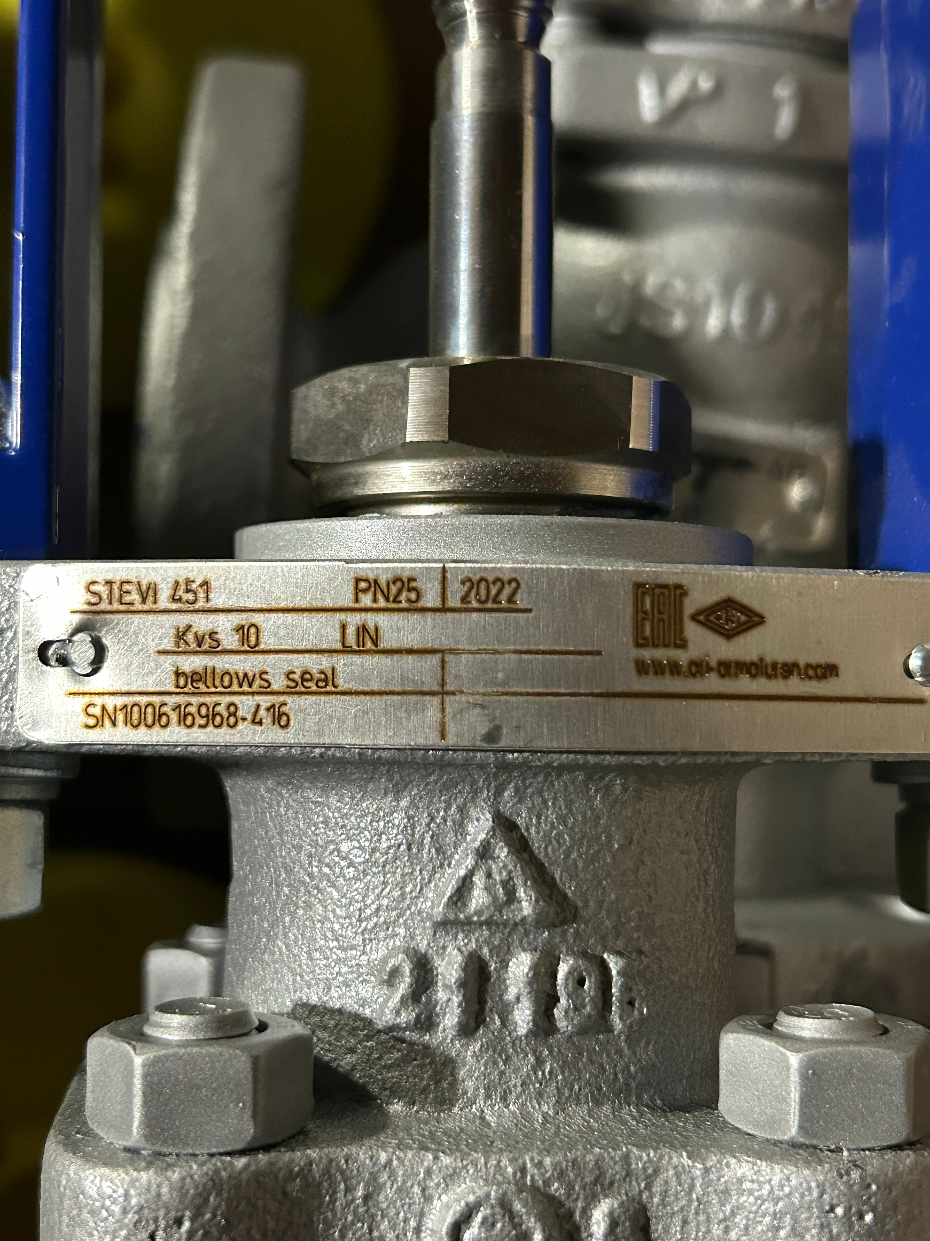 Armaturen ARI-PREMIO-Plus 2G Electric Thrust Actuator Valve 2,2kN STEVI 451 PN25