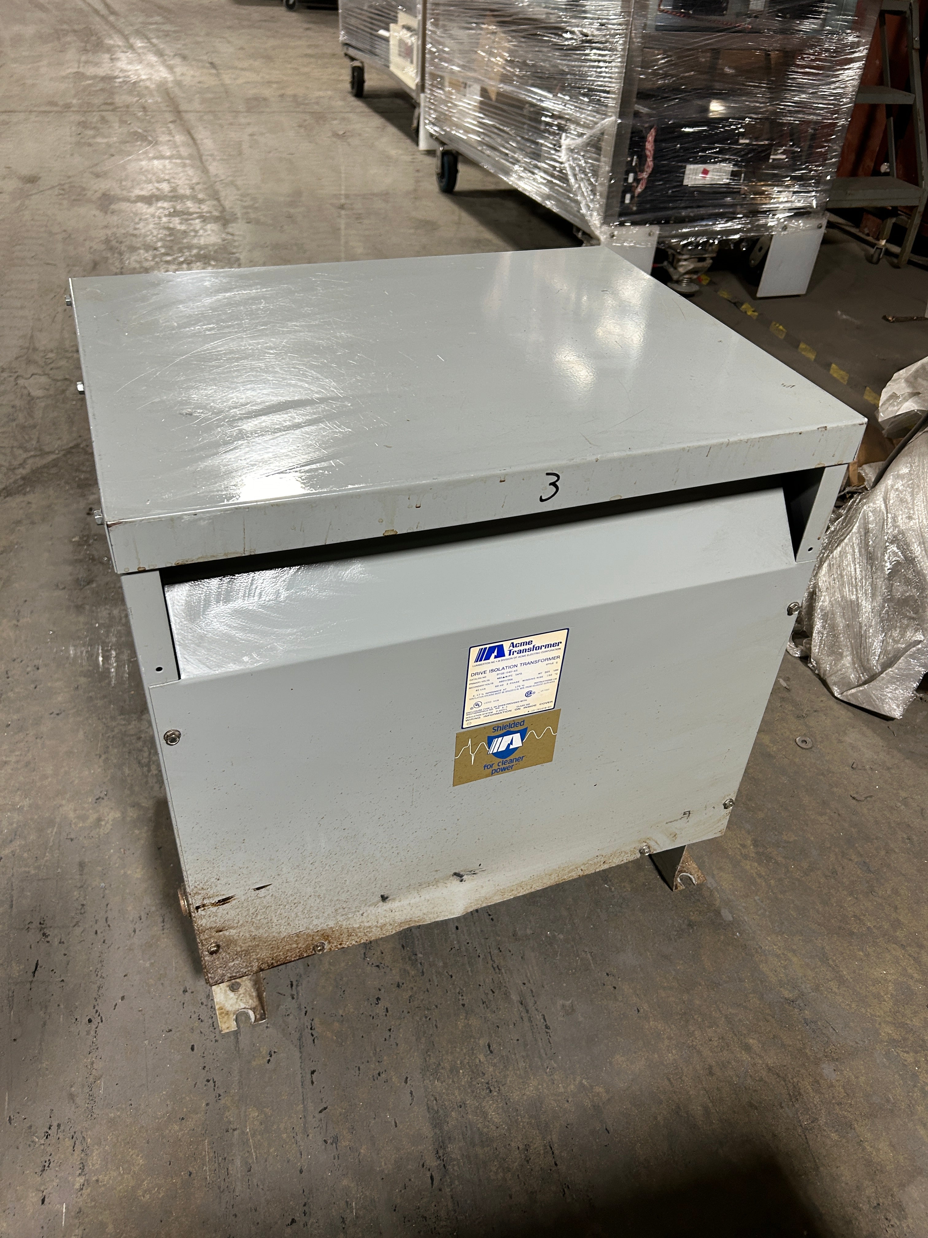 Acme DTGB-040-4S Drive Isolation Transformer 40kVA 3PH 460V 460Y/266 Style G