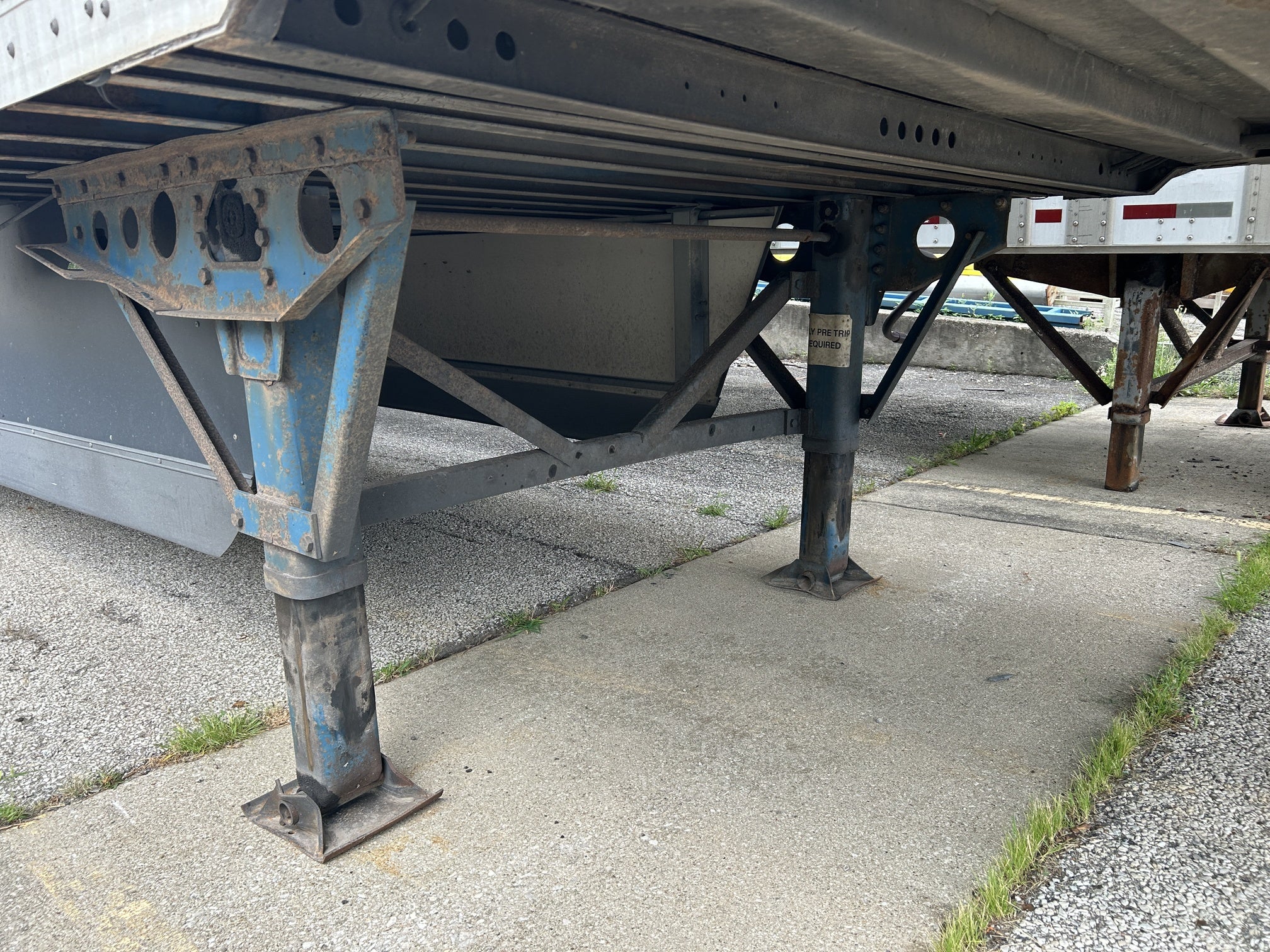 2008 Wabash Dry Van Trailer 53' #594 Title Swing Door Spring 1JJV532W38L106843