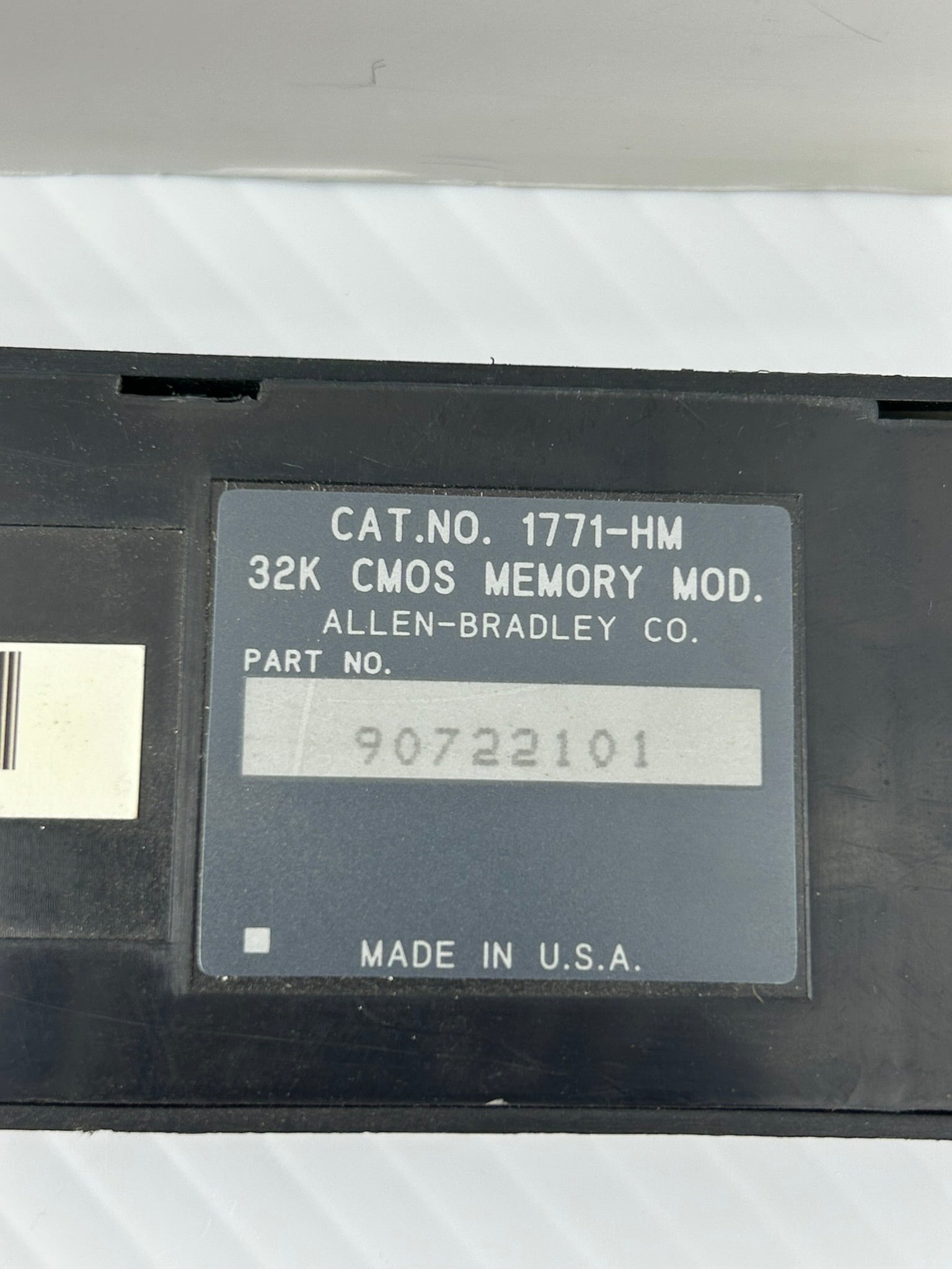 Allen-Bradley 1771-HM 32K CMOS Memory Module