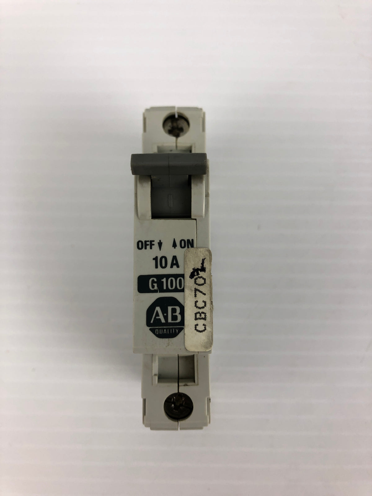 Allen Bradley G100 Circuit Breaker 1492-CB1 Series B 10A 1P