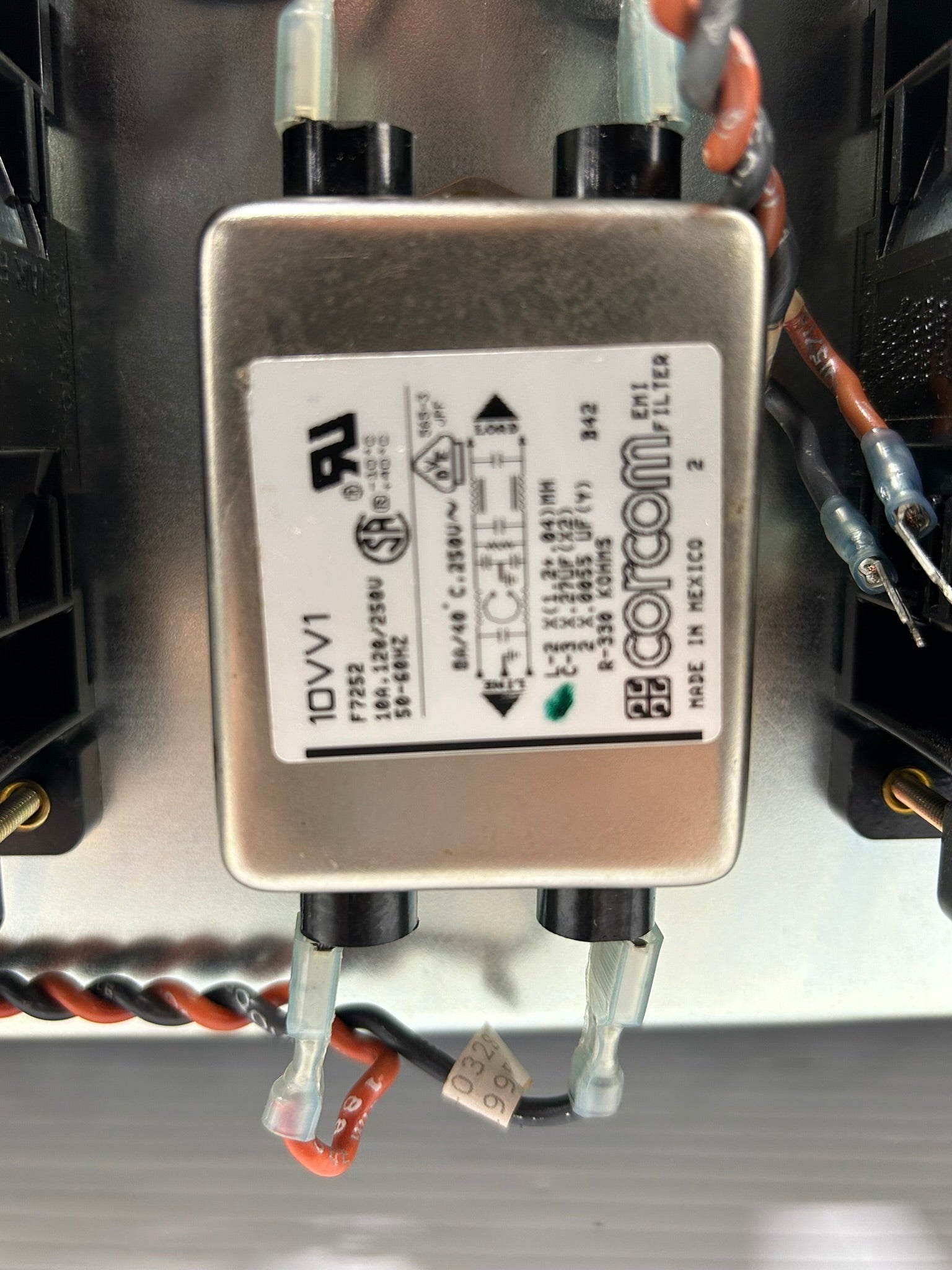 Reliance Electric 57C332 Automax 10 Slot PLC Rack 803456-8S J2-3008