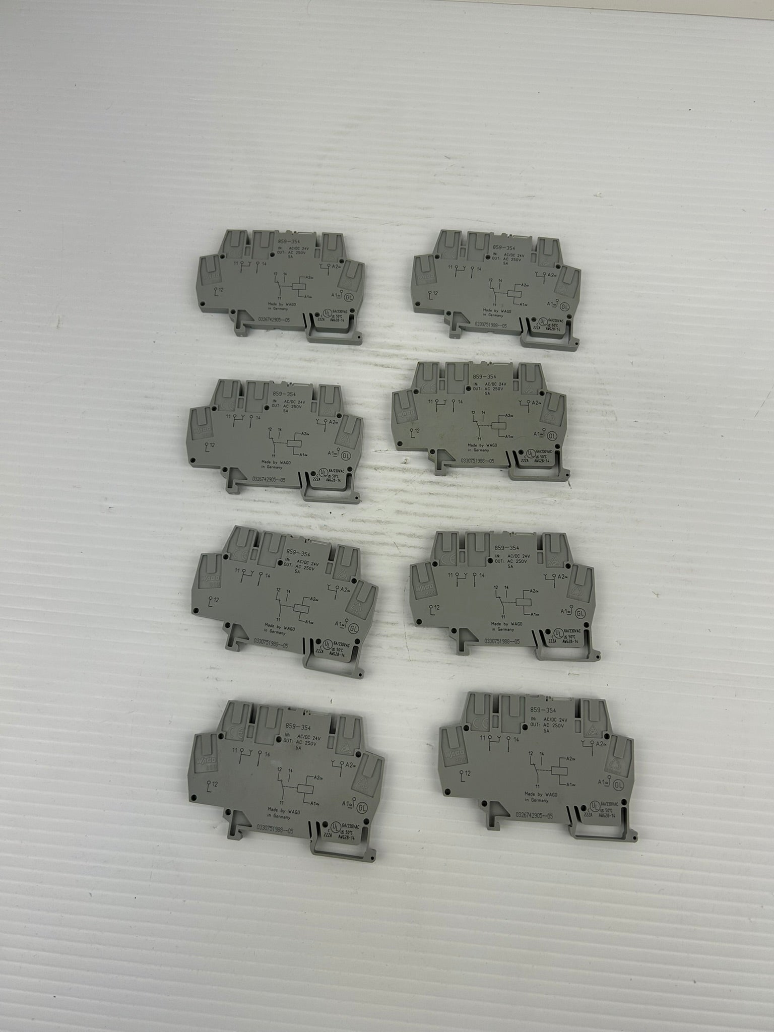 Wago 859-354 Terminal Blocks - Lot of 8