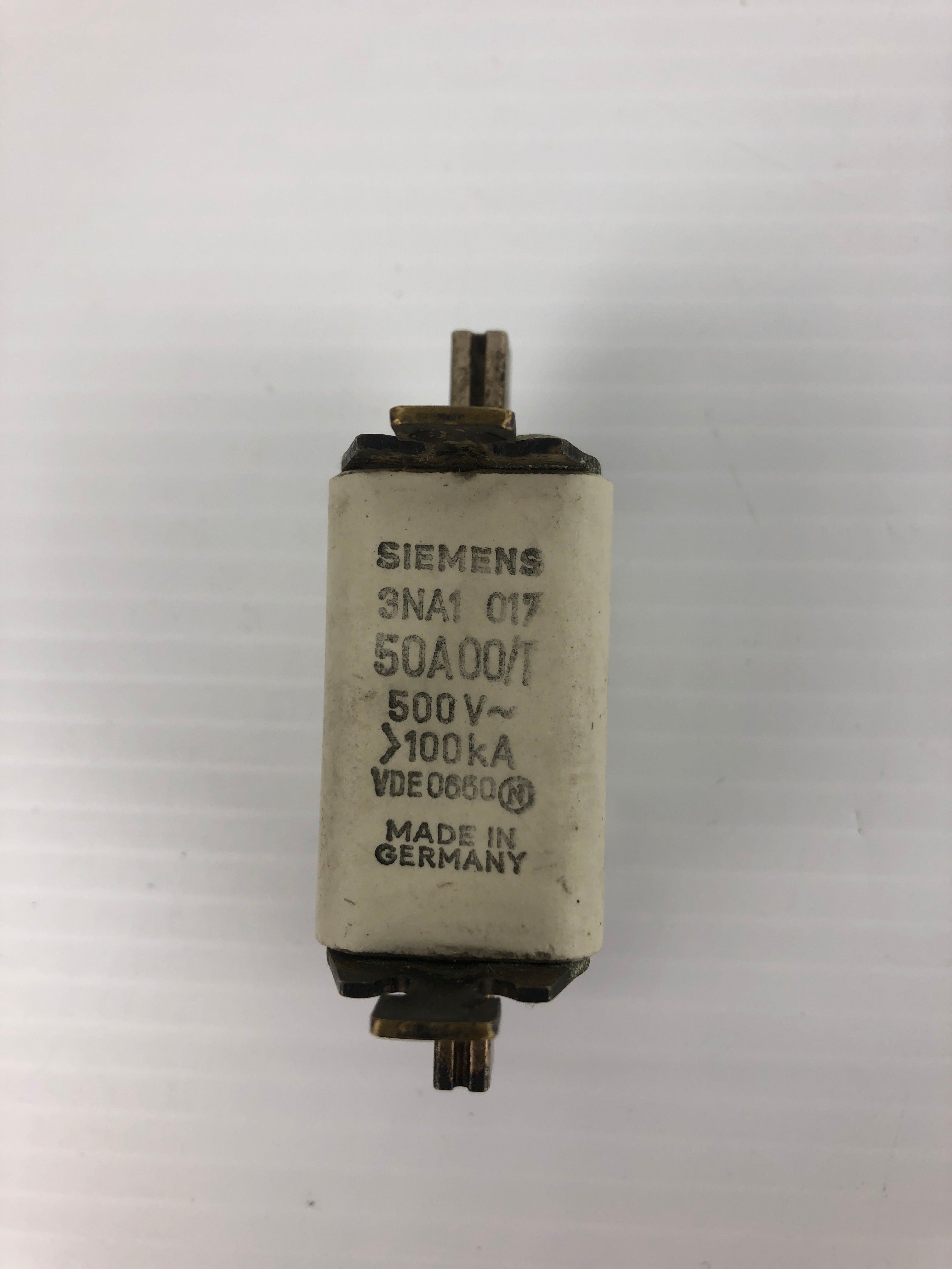 Siemens 3NA1 017 Fuse 50A00/T 500V