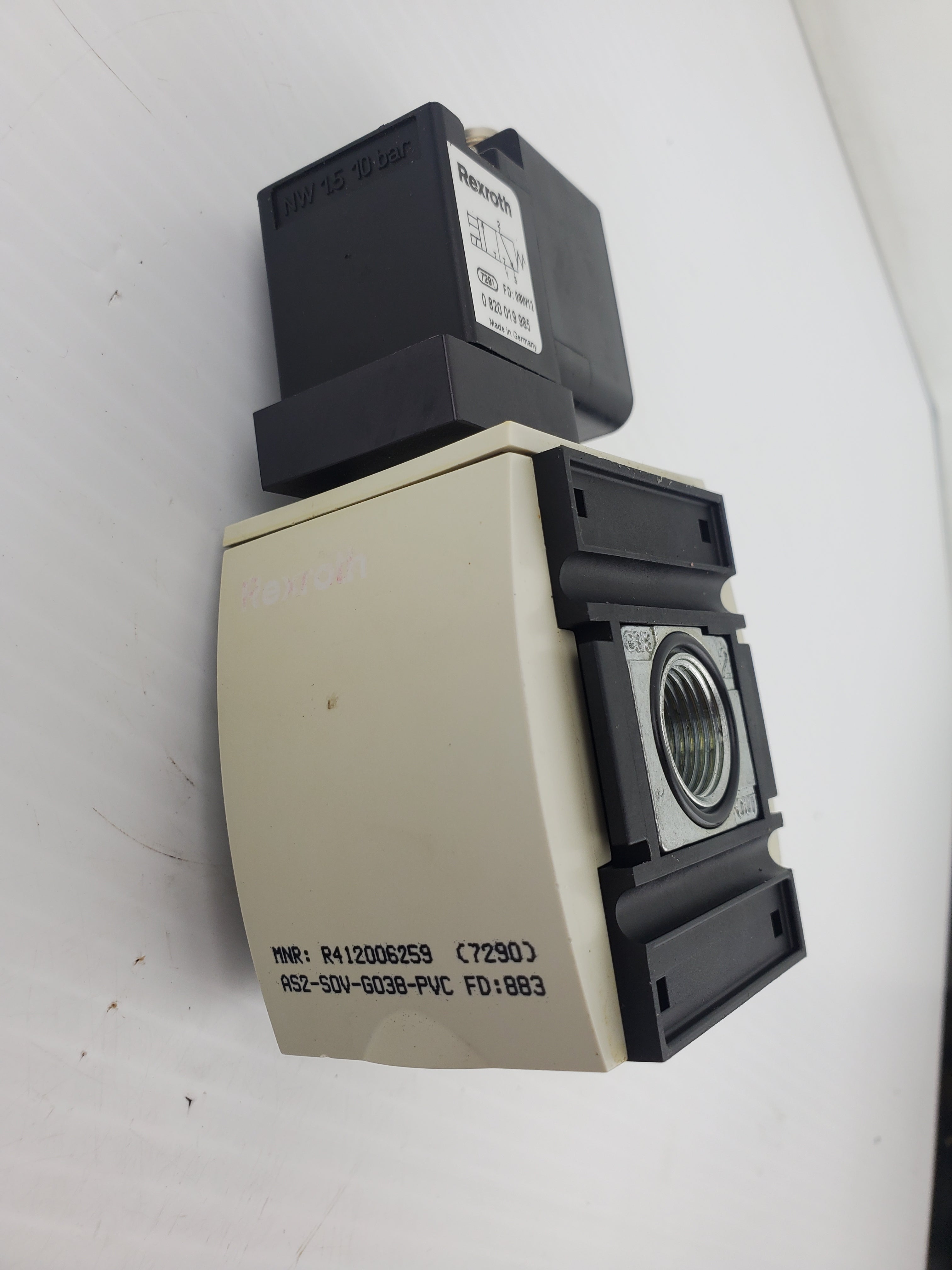 Rexroth AS2-S0V-G038-PVC Pneumatic Distributor R412006259 0820019985 1824210354