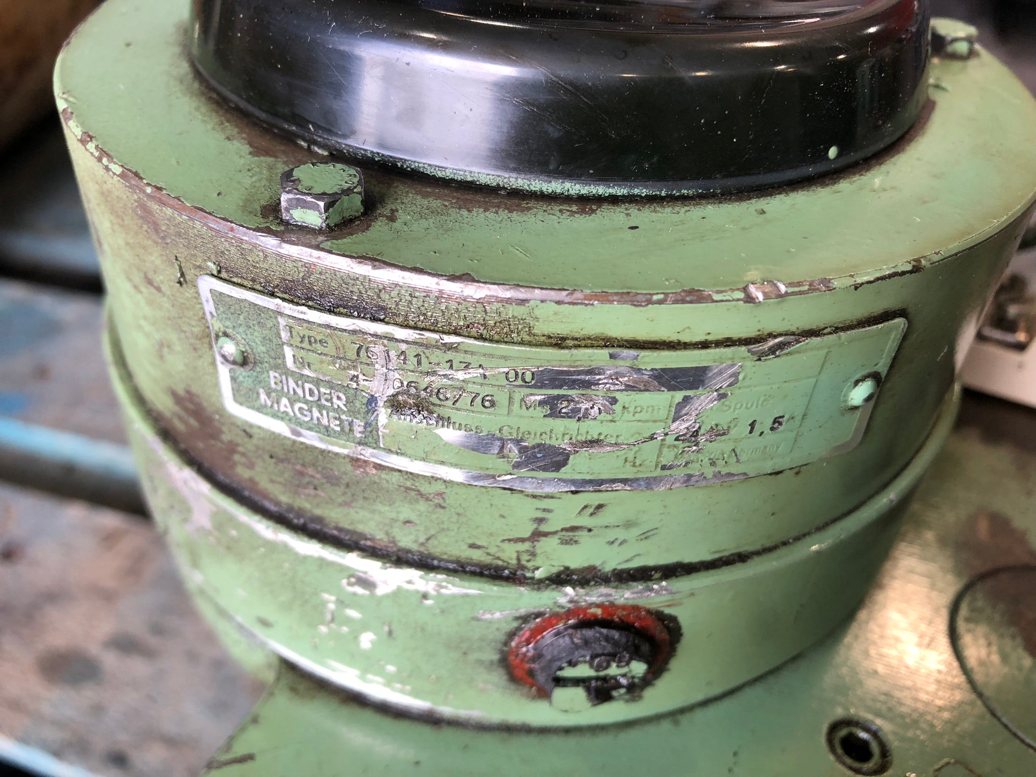 Binder Magnete 76141-13A-00 Brake 4-30646/76 24V 1.5A 2.5 RPM