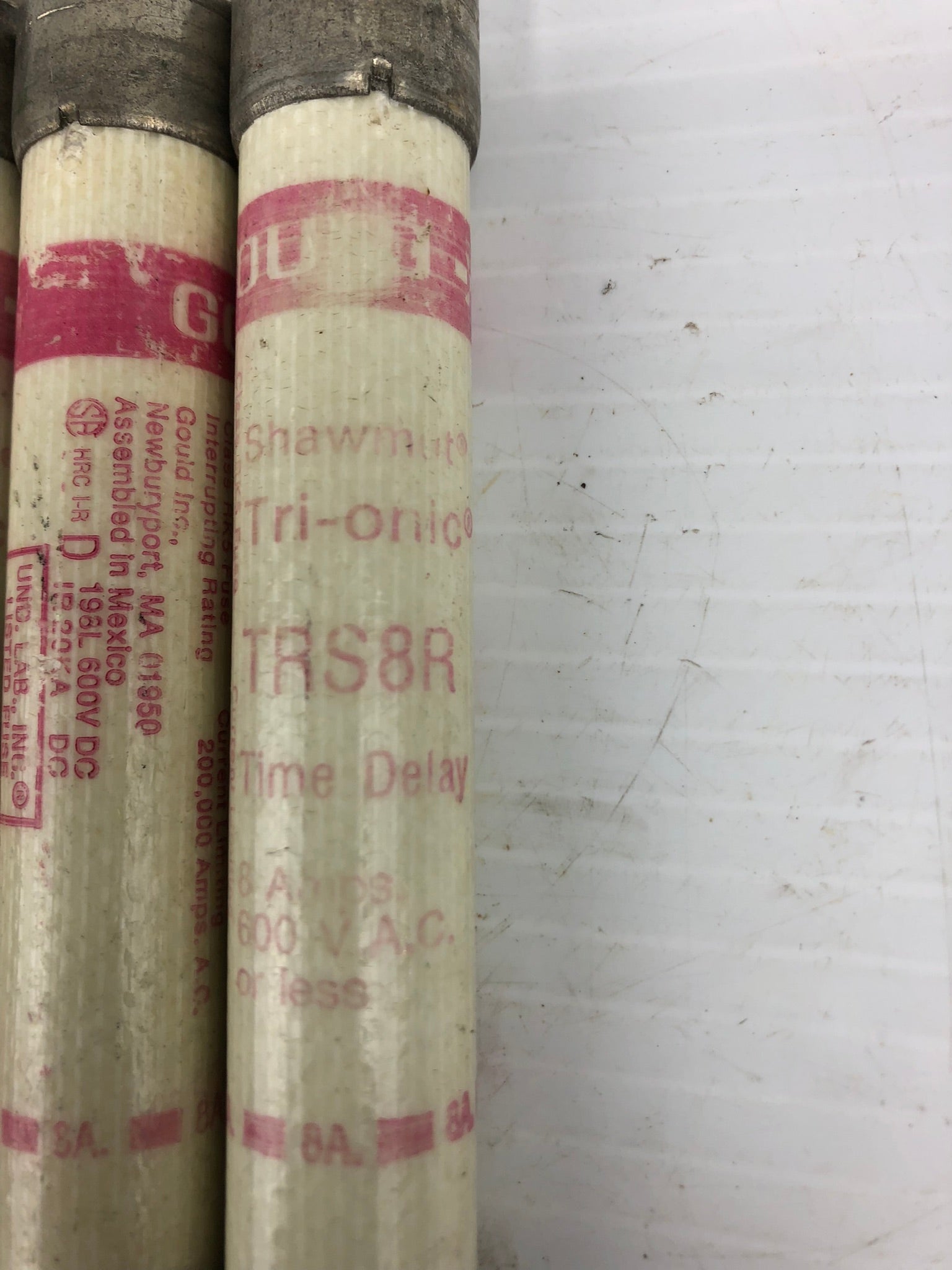 Shawmut TRS8R Time Delay Fuse - Lot of 7