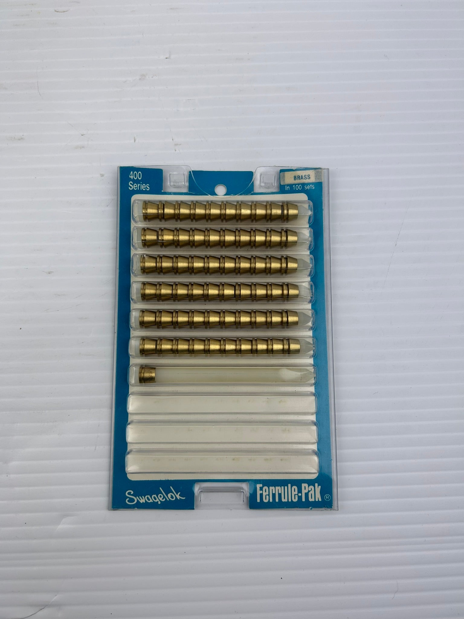 Swagelok B-400-SET Brass 1/4 Tube Ferrule Set 400 Series - Lot of 61