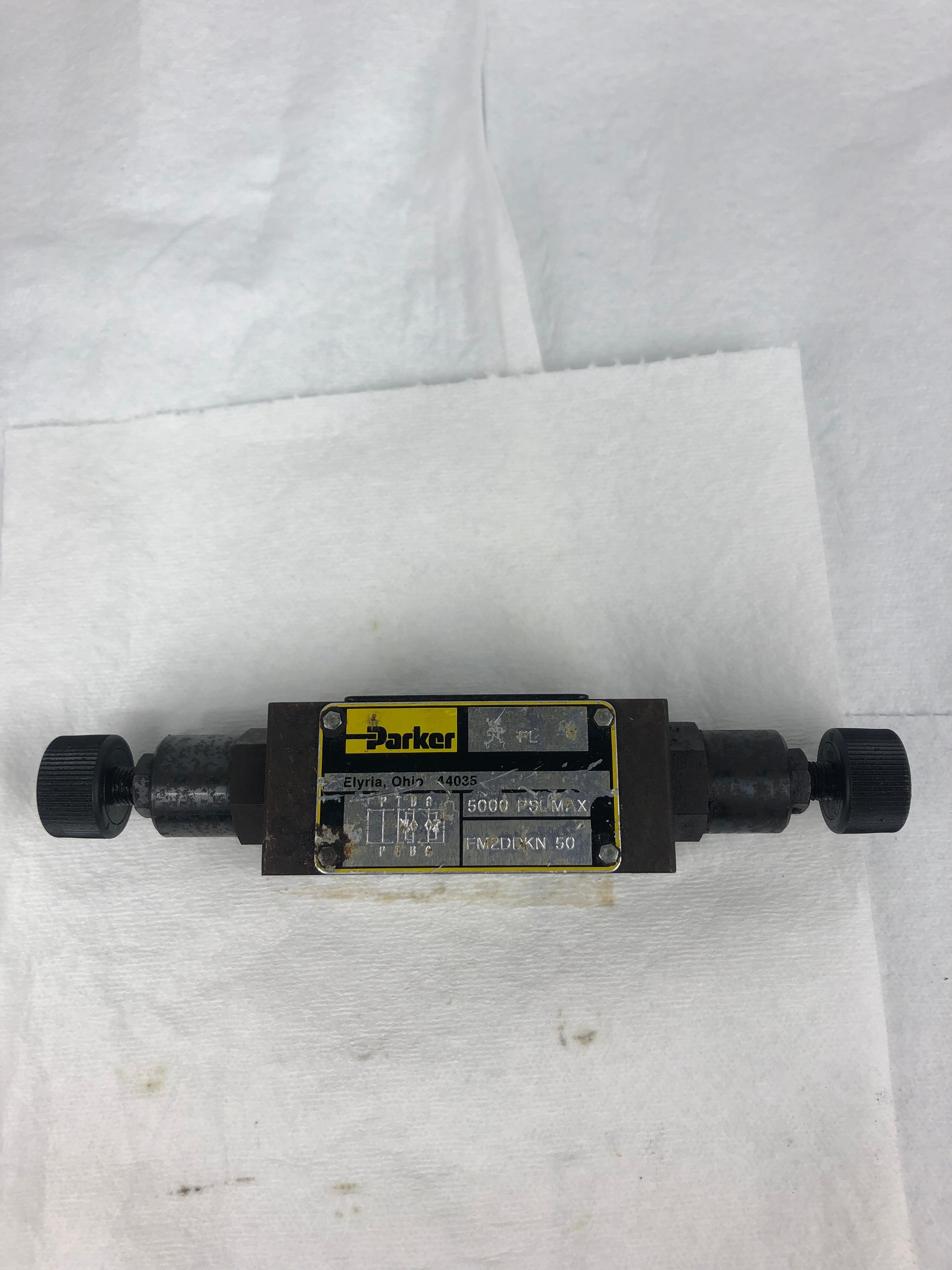 Parker FM2DDKN 50 Hydraulic Valve 6000PSI