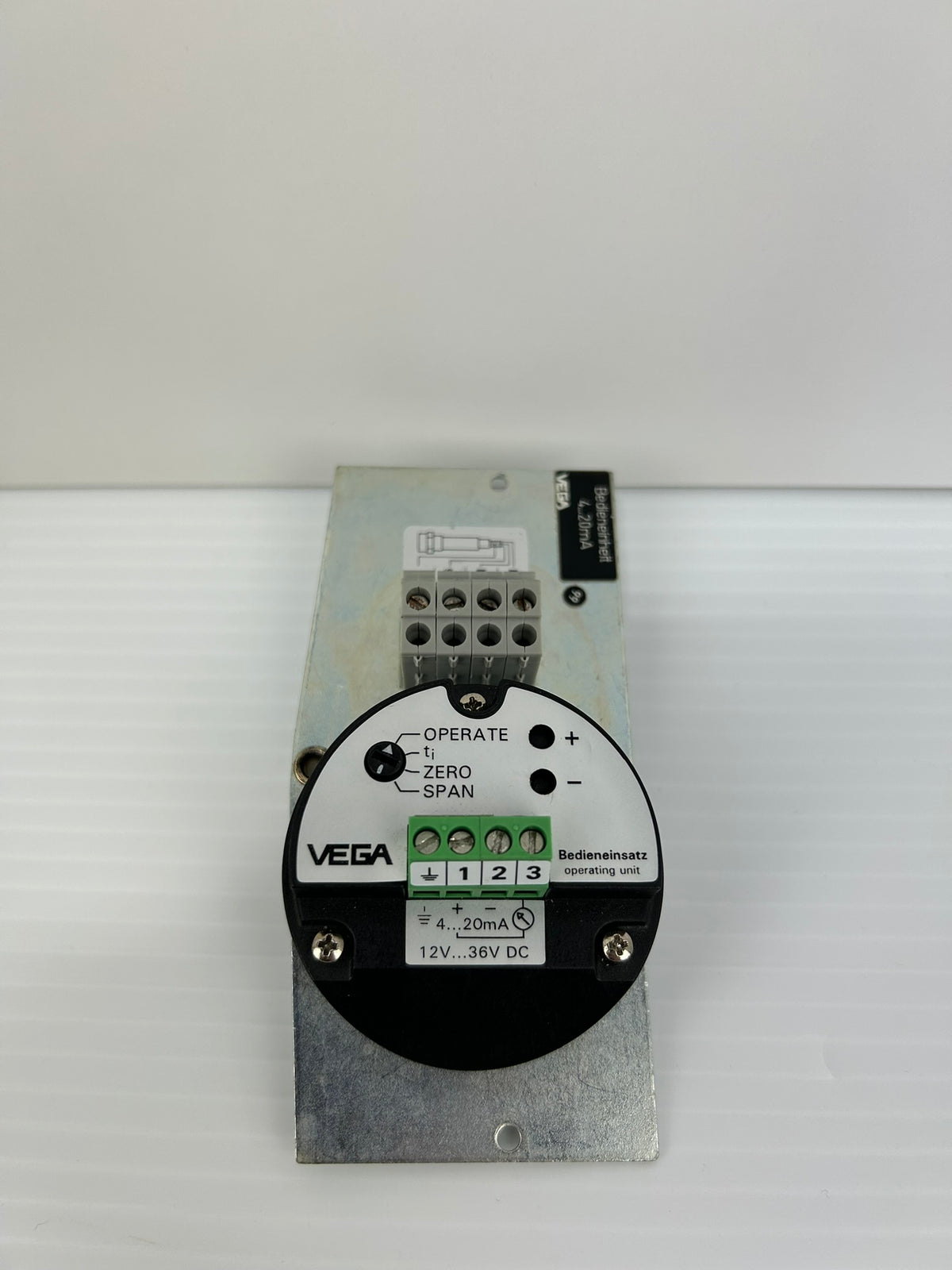 Vega Bedieneinsatz Operating Unit 4-20mA 12-36VDC - No Enclosure