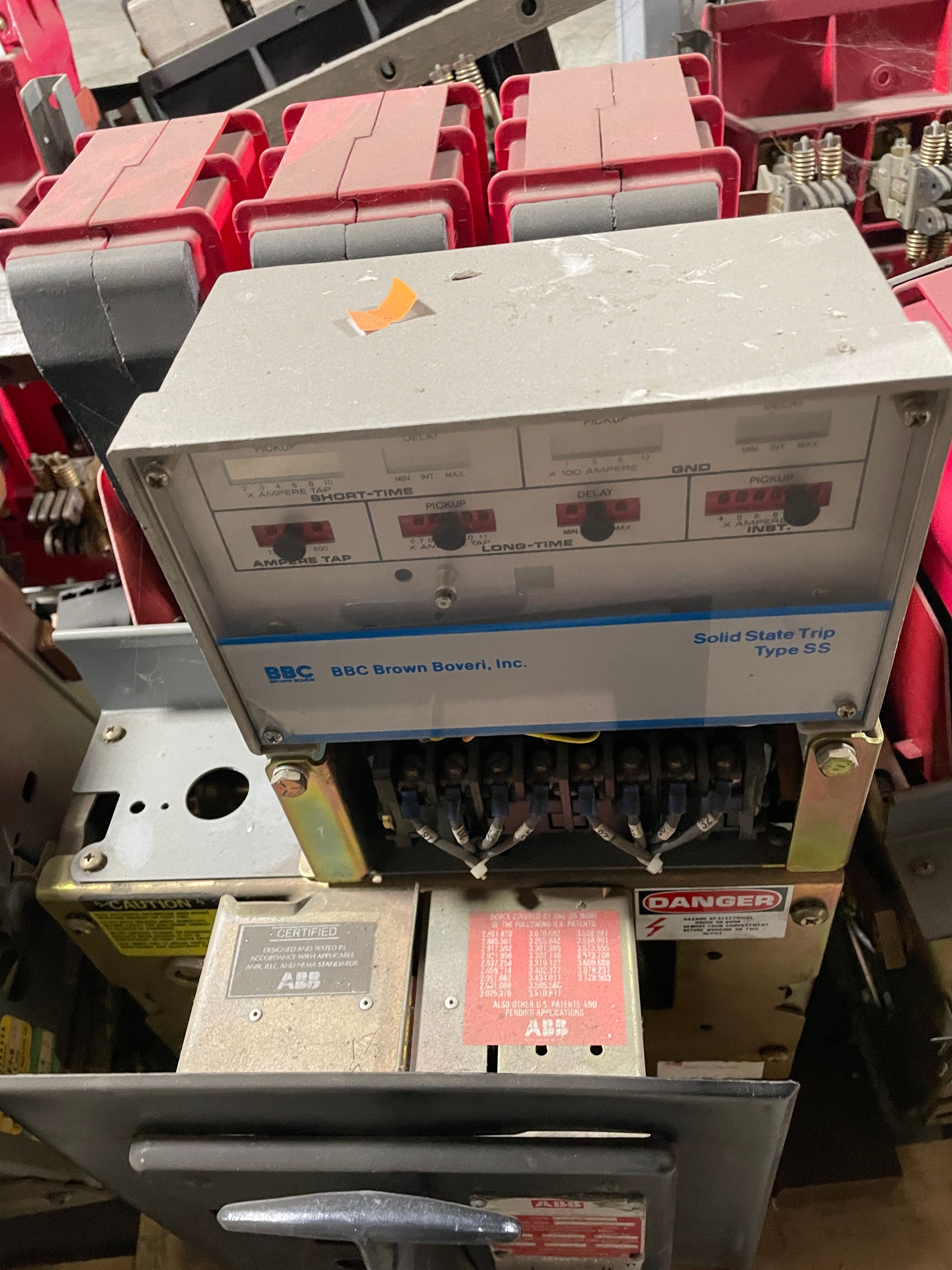ABB K600S K-Line Power Circuit Breaker 600A 50/60 600VAC K-600S with SS3 Trip