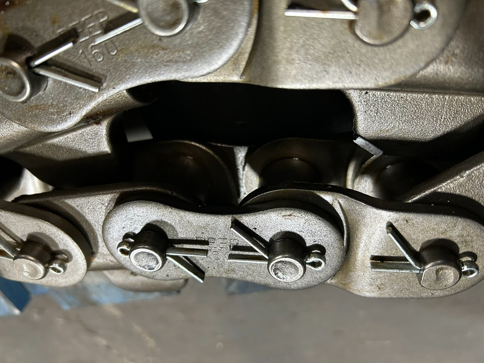 PEER 160-3C Roller Chain Triple Strand 10 Feet 2" Pitch #160 Cottered 10'