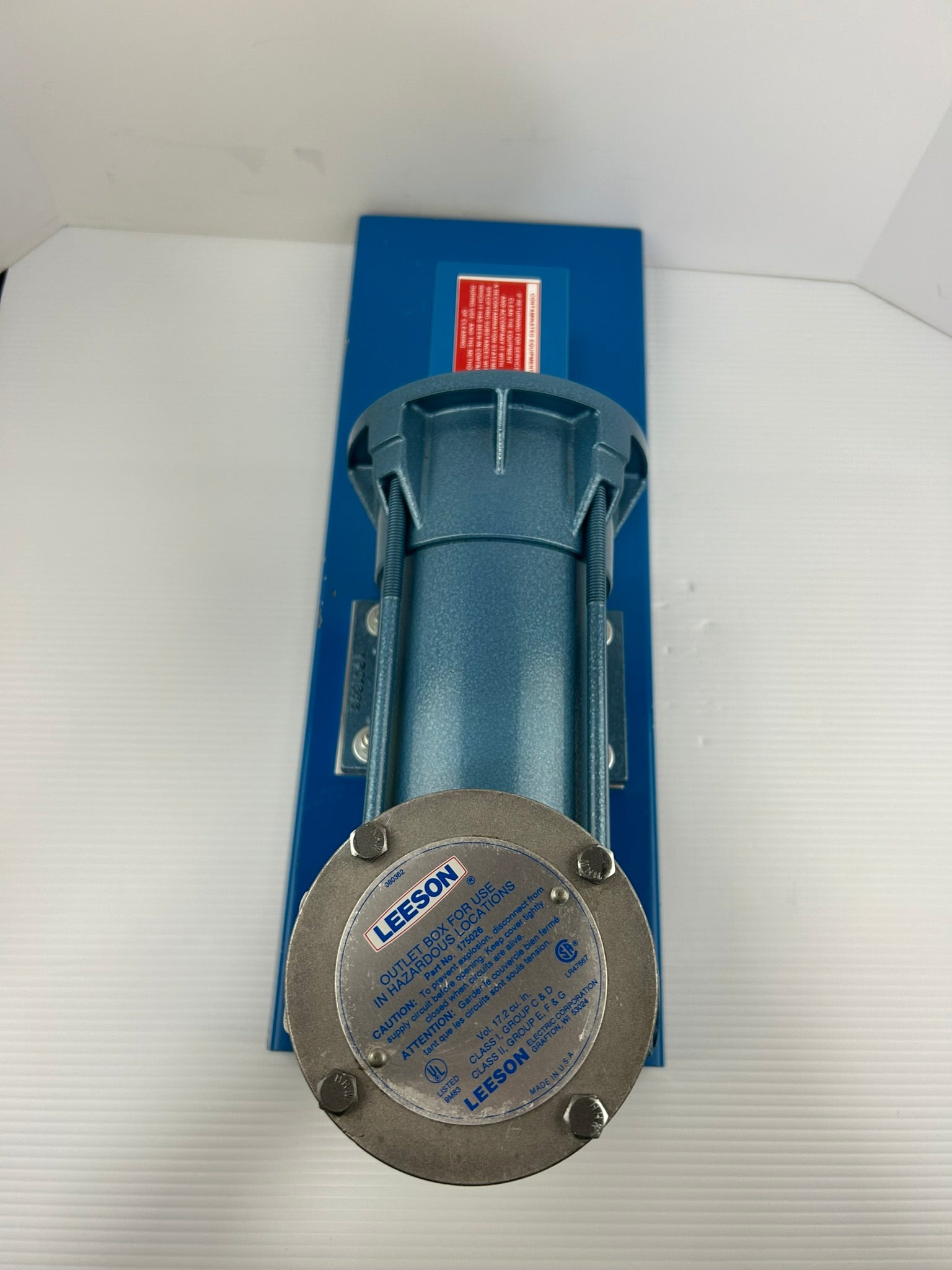 Pacific Scientific EP3640-1436-7-56BCCU Motor 1/2HP 1800 RPM with Pump Base